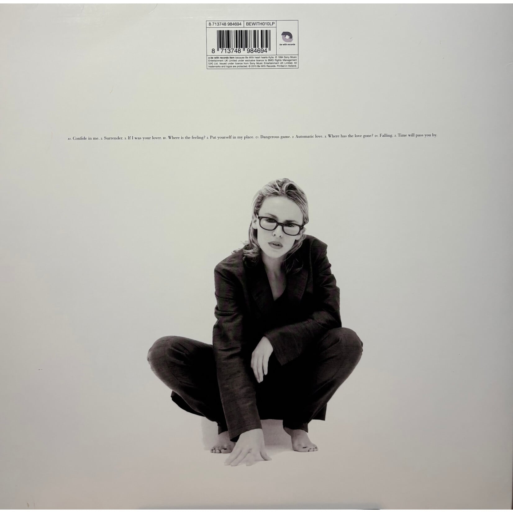 Kylie Minogue: Kylie Minogue (2016, UK, EX) [BE WITH RECORDS]