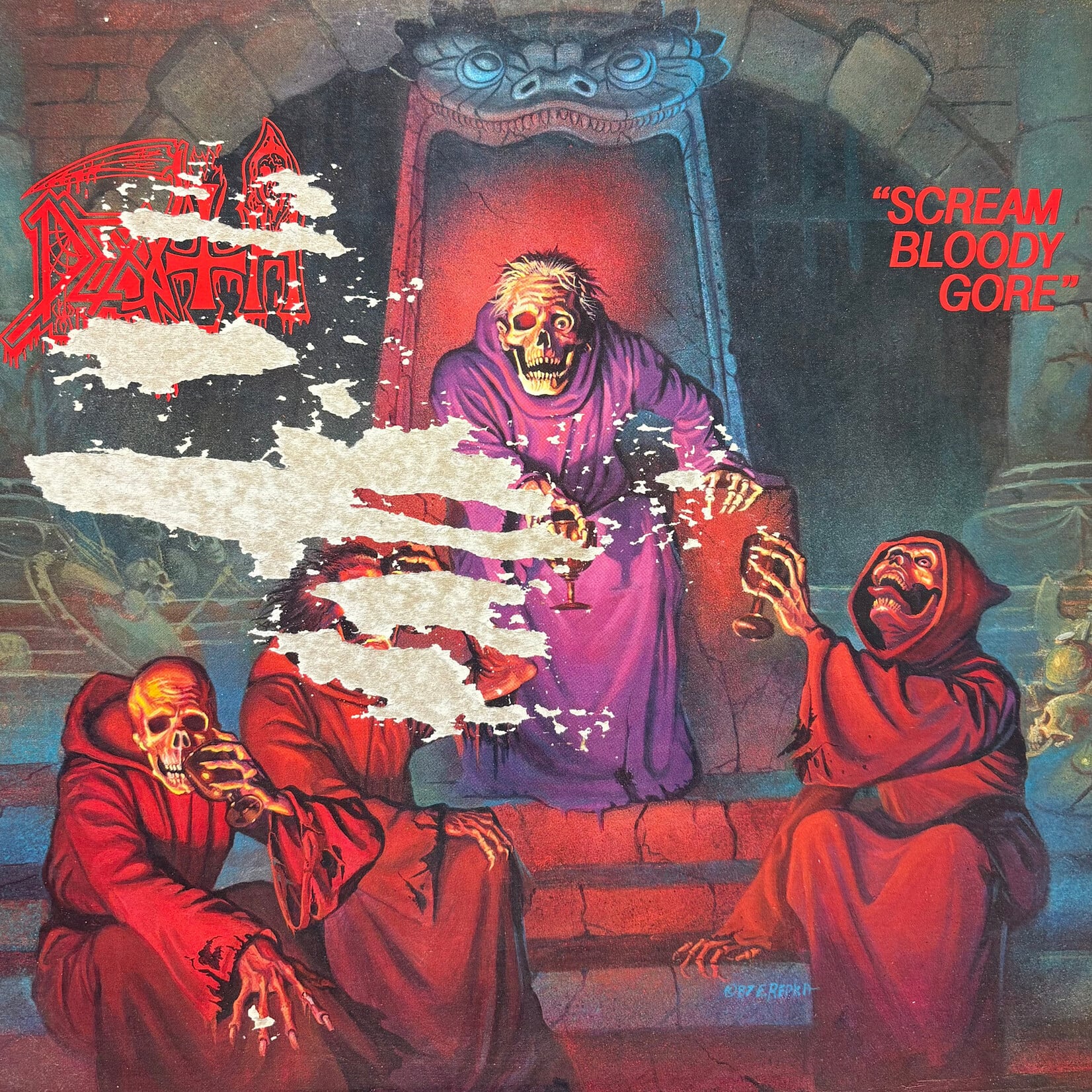 Death: Scream Bloody Gore (1987, Canada, Metal, Disc VG+) [COBRA]