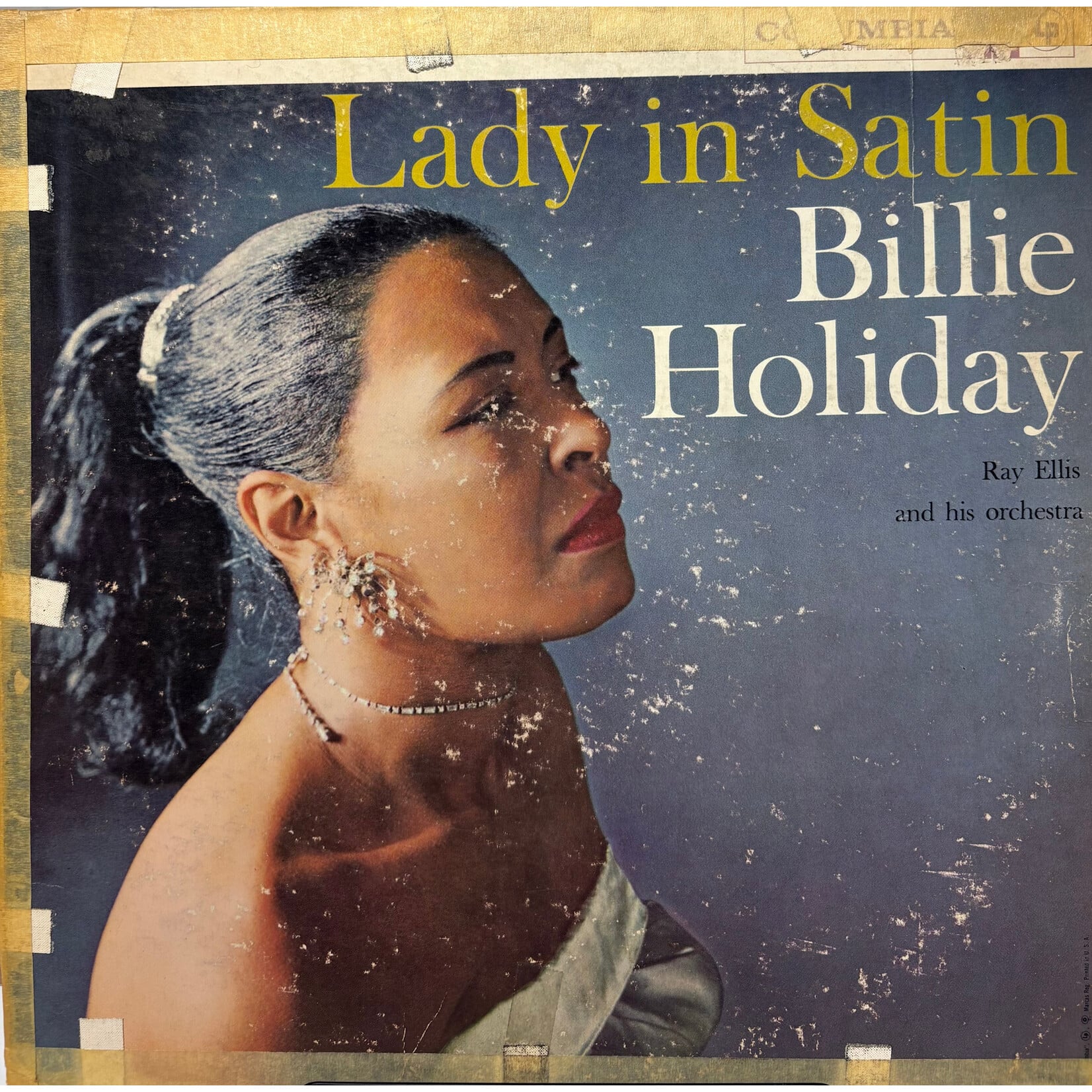 Holiday, Billie, Ray Ellis And His Orchestra: Lady In Satin (1958, USA, Mono 6-Eye, G+) [COLUMBIA]