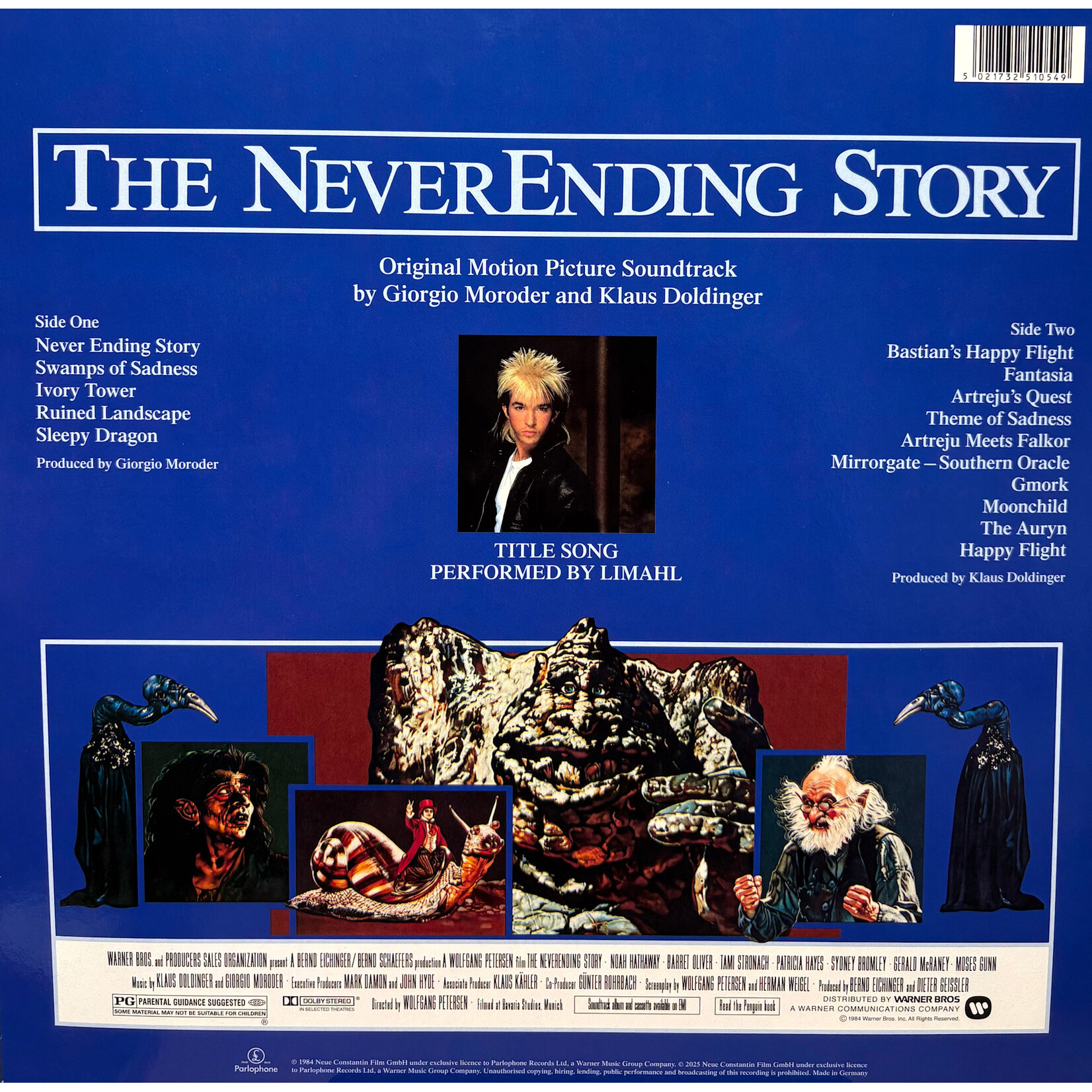 Giorgio Moroder and Klaus Doldinger - The Never Ending Story (2025, USA, LTD ED, RSD, Ex)