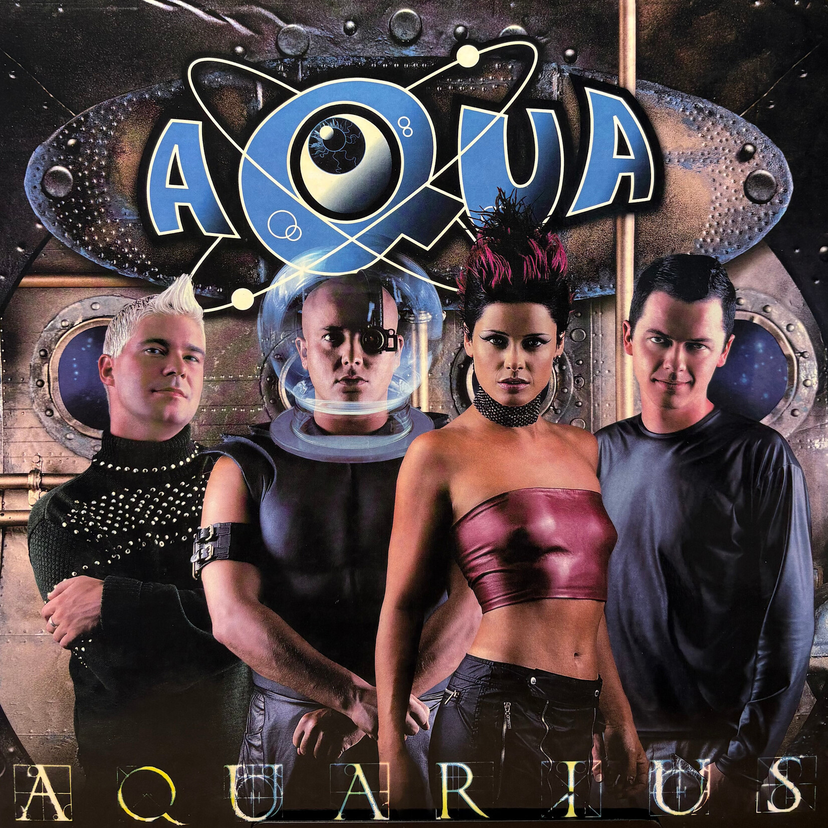 Aqua: Aquarius (2022, Estonia, Ltd Ed Coke Bottle Clear, Ex) [MASCHINA]