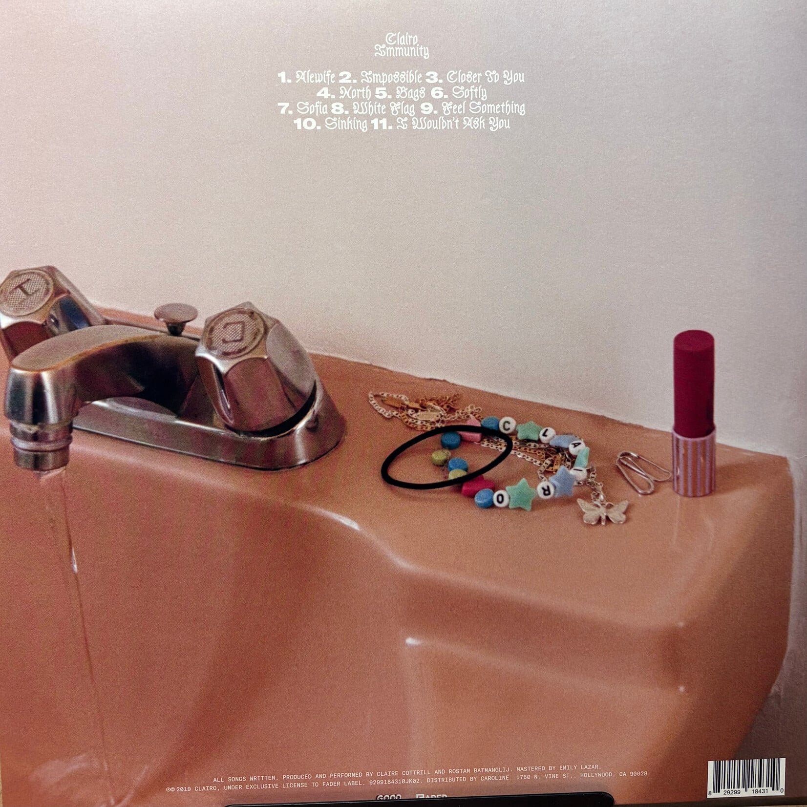Clairo: Immunity (2024, USA, Ltd Ed Pink, Ex) [FABER]