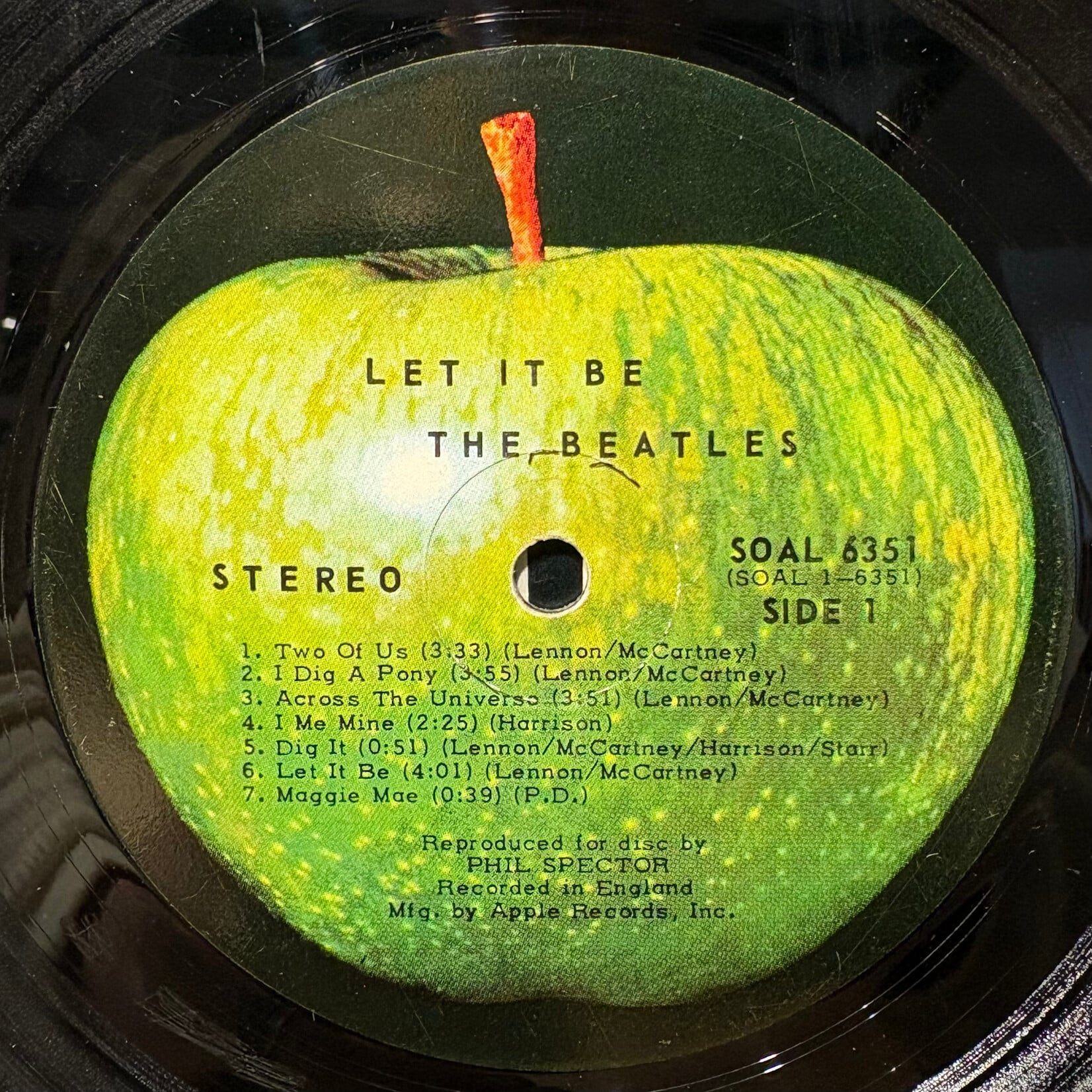 The Beatles: Let It Be (1970, Canada, w/ Booklet, VG) [APPLE]