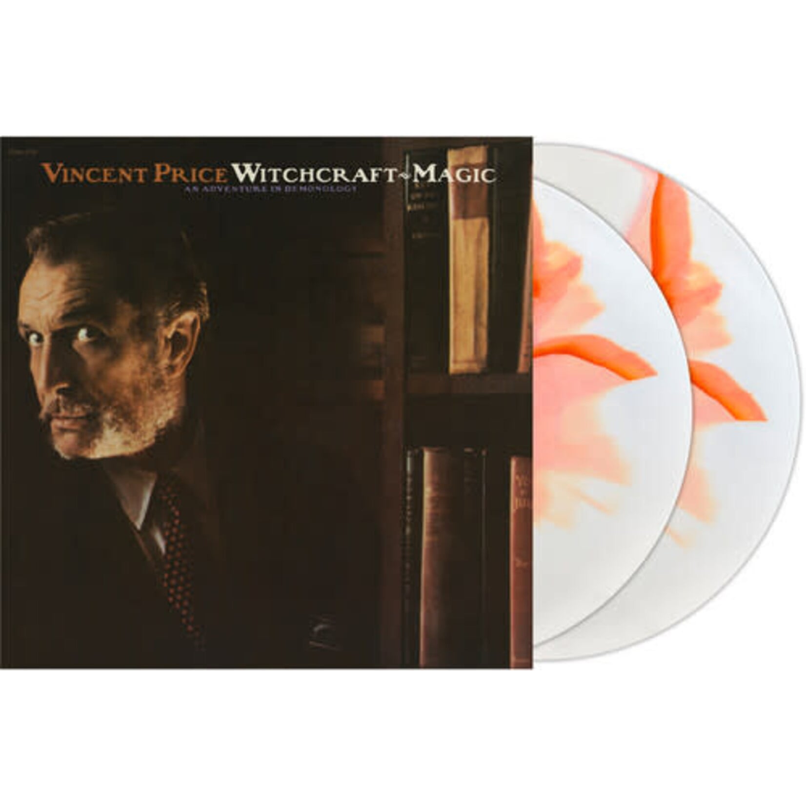 Vincent Price - Witchcraft-Magic—An Adventure In Demonology (Flickering Orange Flame Pet Plastic Vinyl)