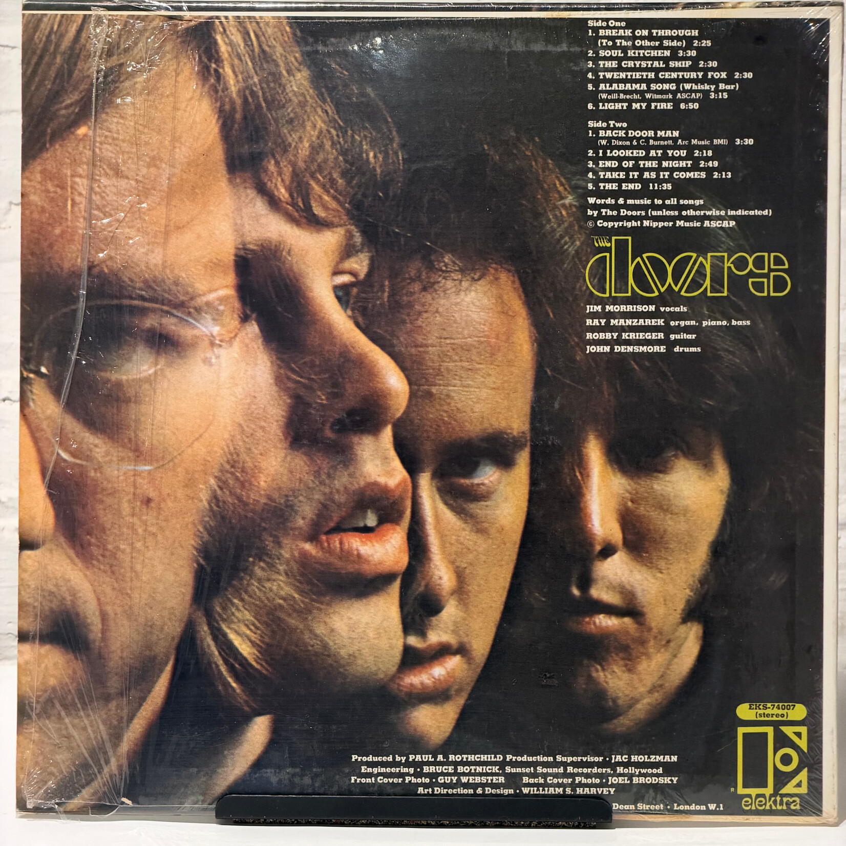 Doors: Self-titled (1967, Canada, In Shrink, VG+) [ELEKTRA]