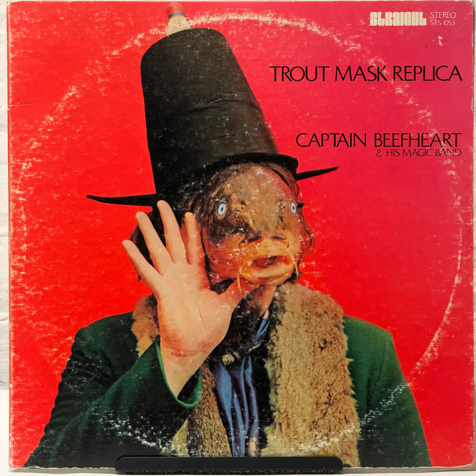 Captain Beefheart & His Magic Band: Trout Mask Replica (1969, Canada, Straight Label, Disc VG+) [