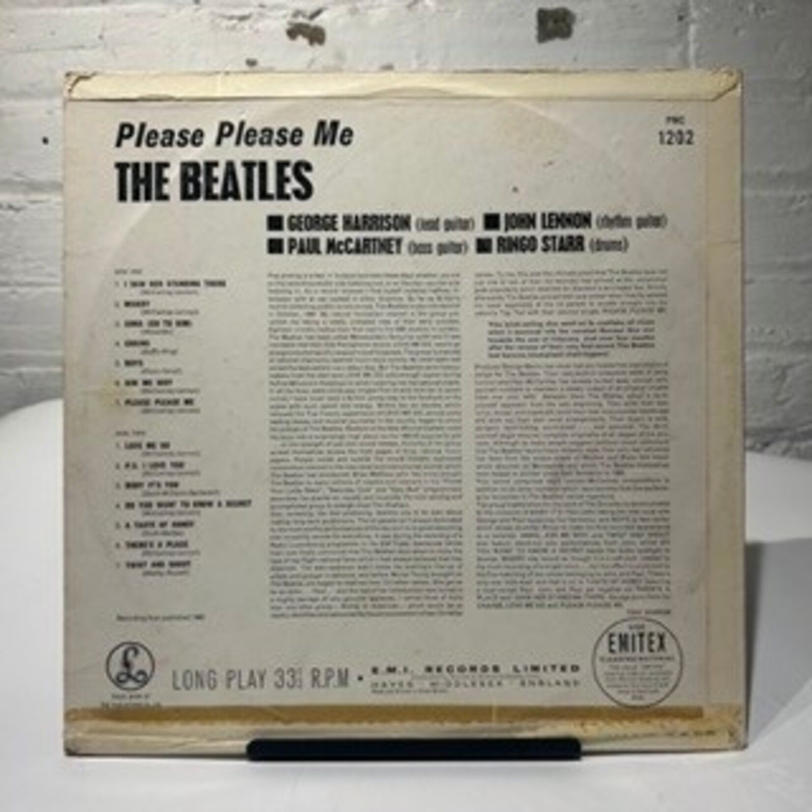 Beatles, The: Please Please Me (4th Press, Mono, 1963, UK, VG) [MONO]