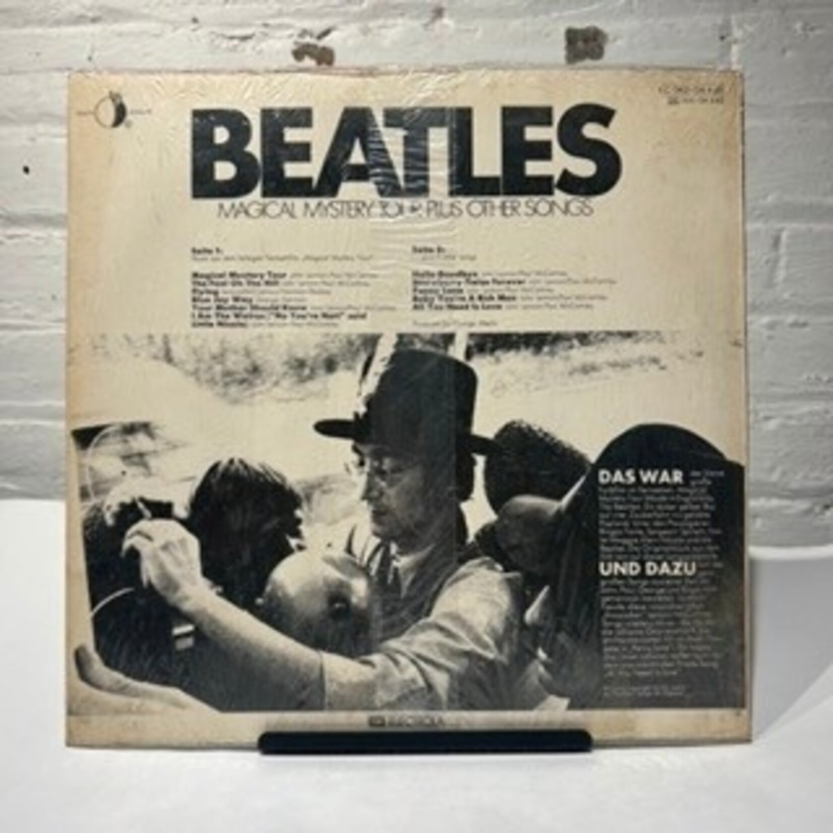 Beatles: Magical Mystery Tour Plus Other Songs (1970s, Germany, SEALED w/water damage on cover) [EMI]