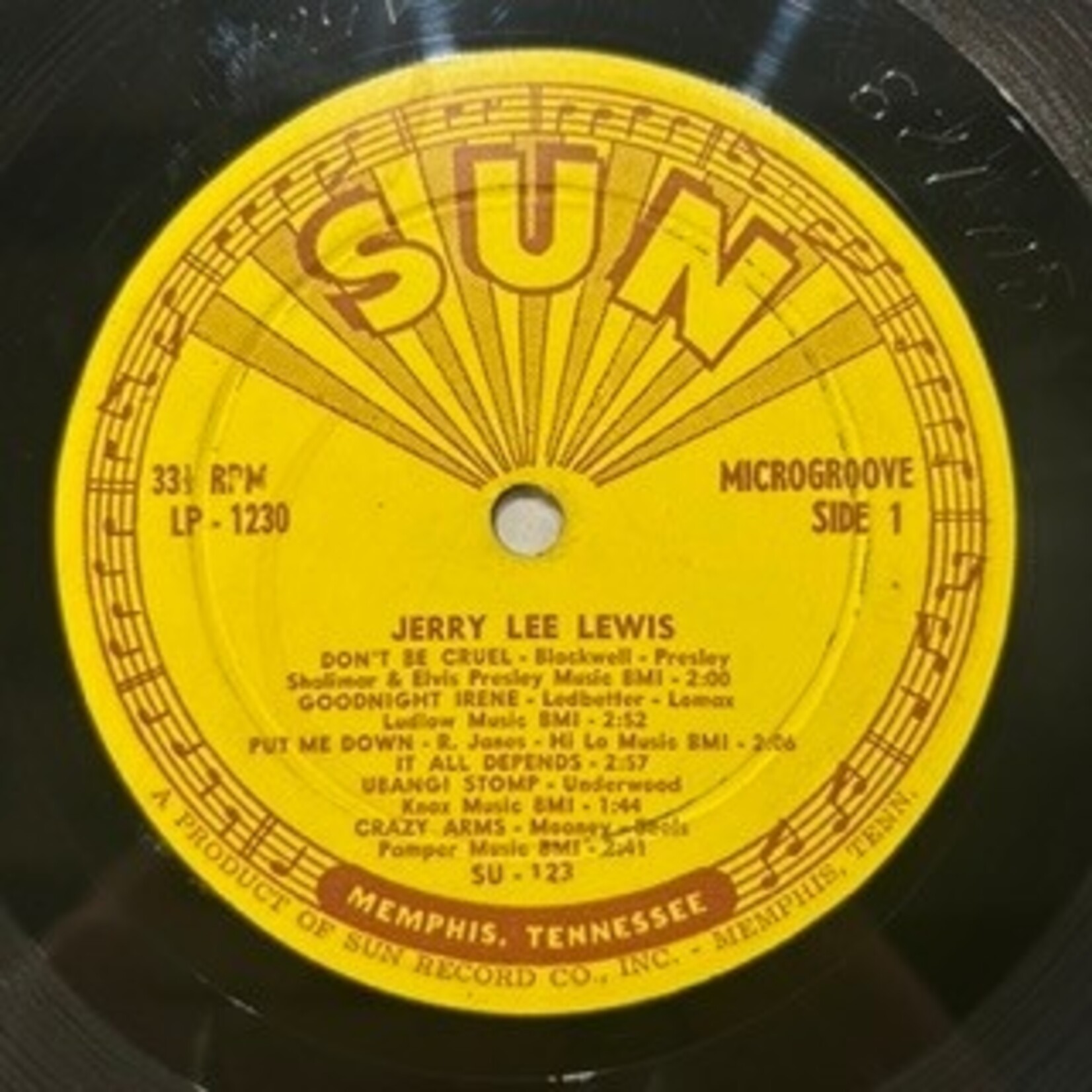 Lewis, Jerry Lee: Self-titled (1958, USA, VG) [SUN]