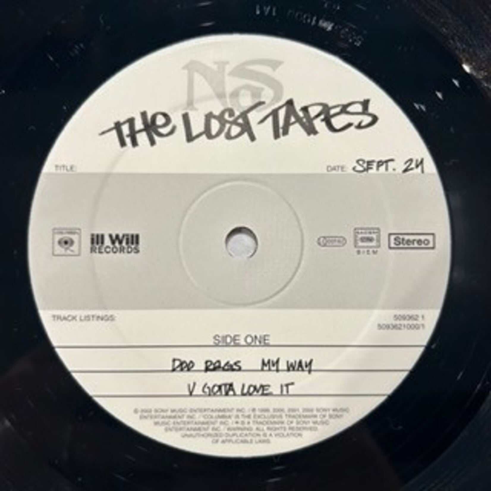 Nas: The Lost Tapes (2002, Europe, VG+) [COLUMBIA]