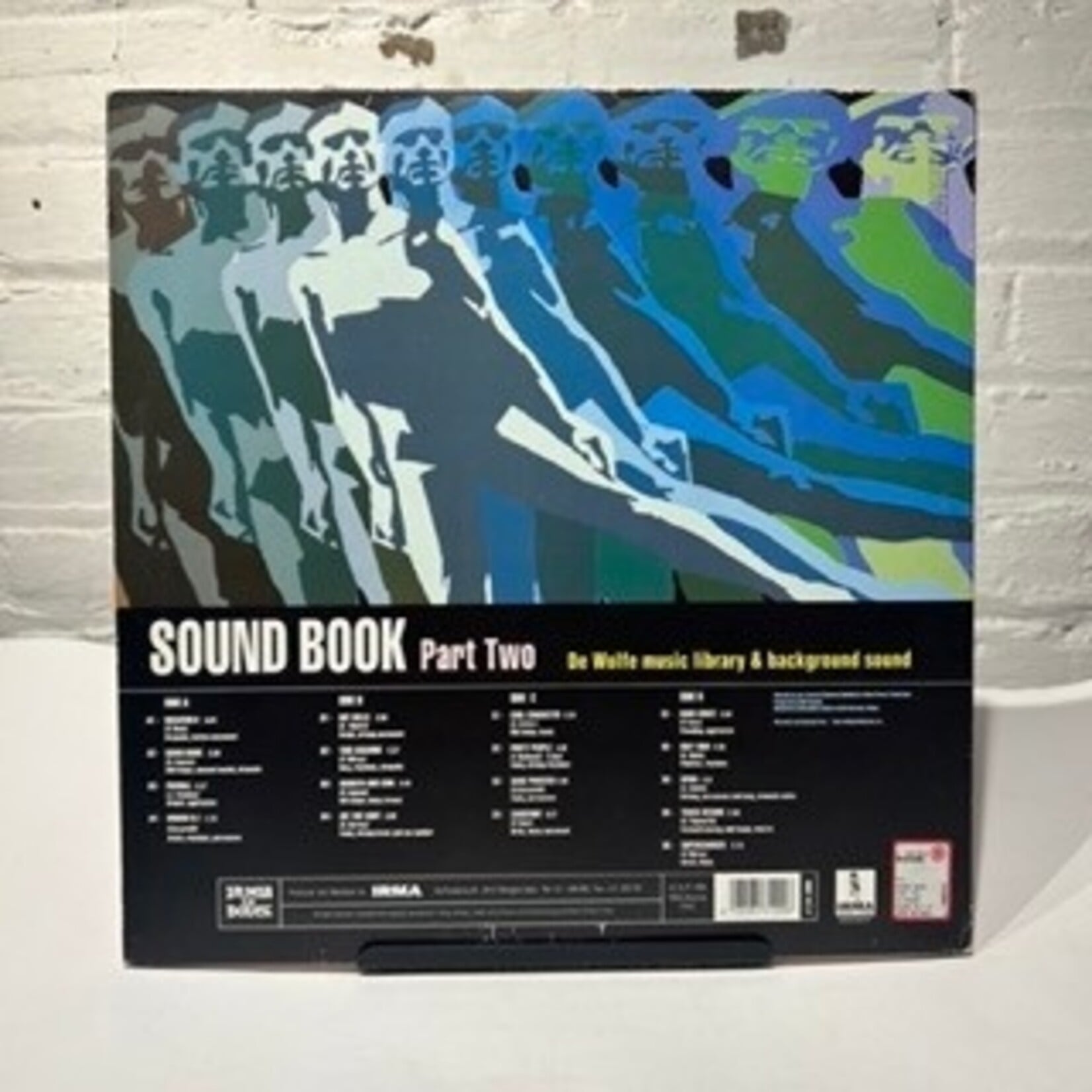 Various: Sound Book Part One & Two - De Wolfe Music Library & Background Sound ( 2LP, Volume 1 & 2, 1998, Italy) [IRMA]