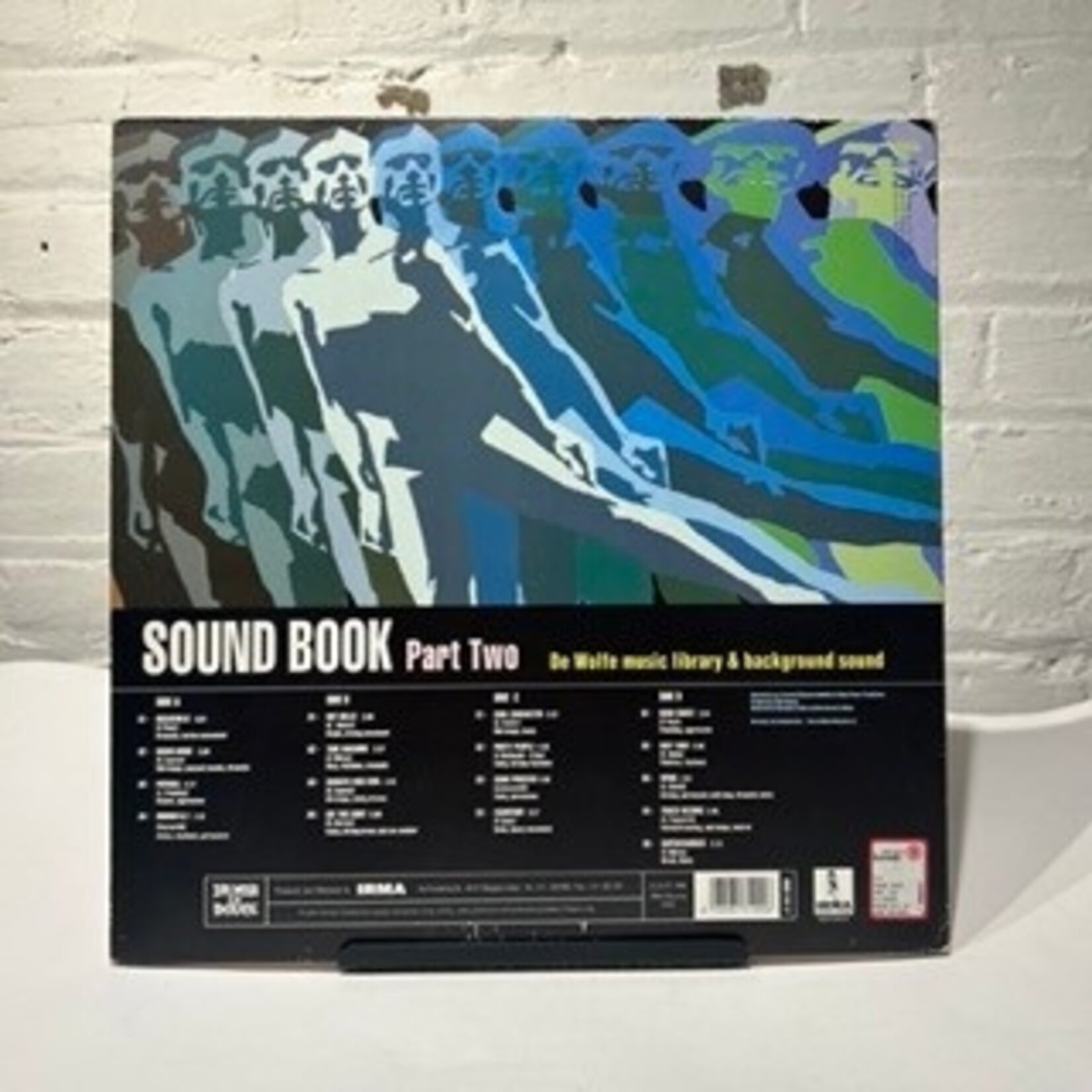 Various: Sound Book Part One & Two - De Wolfe Music Library & Background Sound ( 2LP, Volume 1 & 2, 1998, Italy) [IRMA]