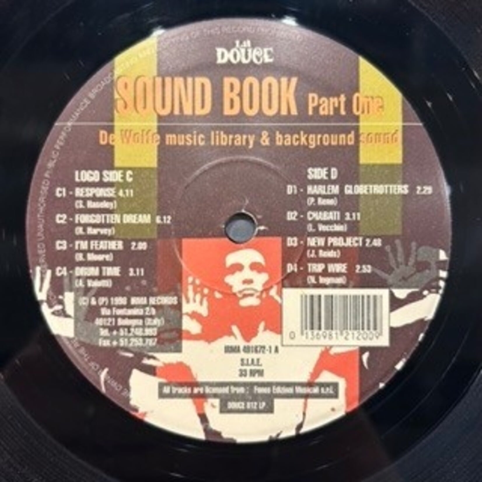 Various: Sound Book Part One & Two - De Wolfe Music Library & Background Sound ( 2LP, Volume 1 & 2, 1998, Italy) [IRMA]