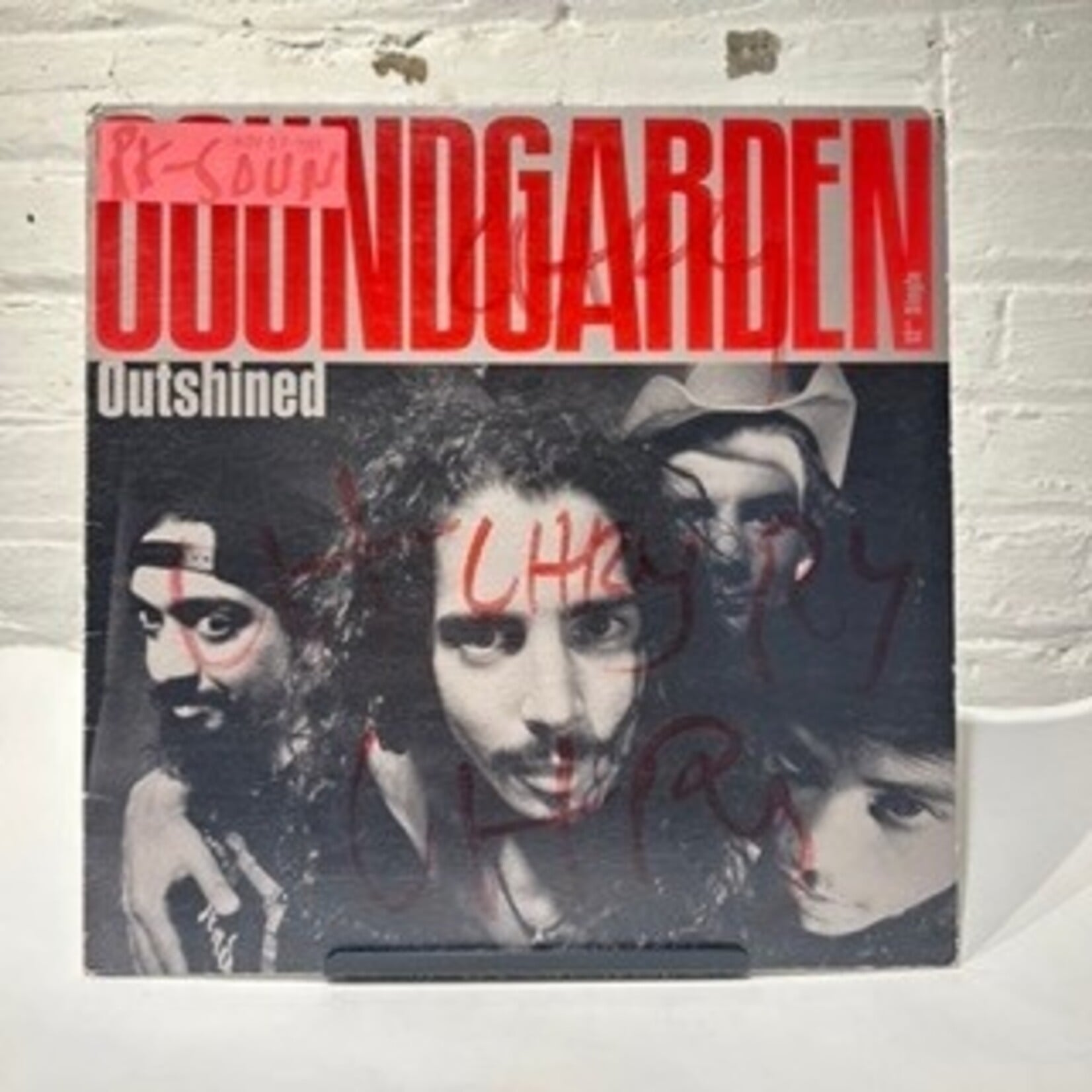 Soundgarden: Outshined 12" Single (Badmotorfinger) (York U Copy, 1992, UK, Europe, VG) [A&M]