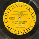 Rollins, Sonny: Way Out West (1957, USA, Disc VG+) [CONTEMPORARY]