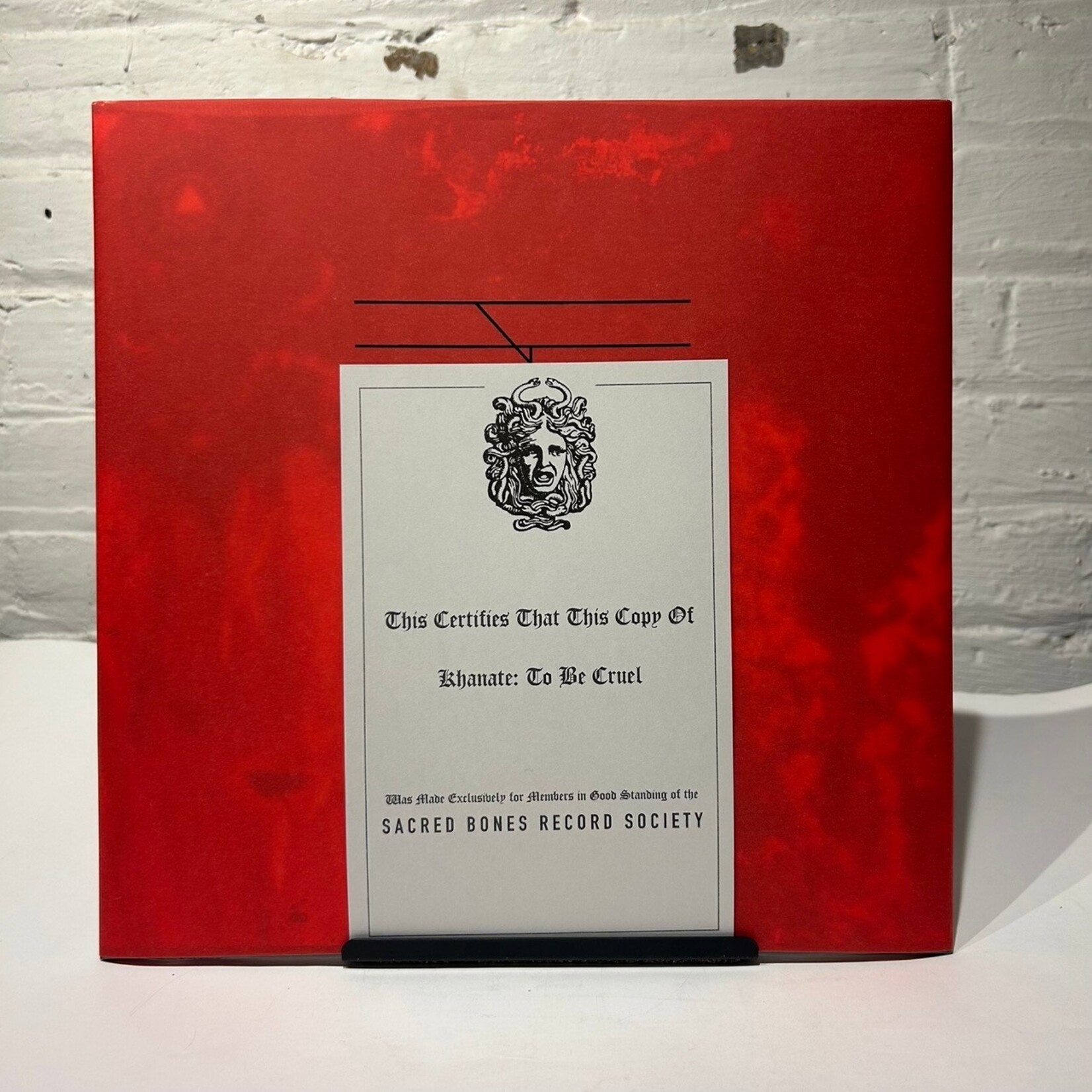 Khanate: To Be Cruel (Sacred Bones Record Society Limited Edition, 2023, Sealed) [SACRED BONES]