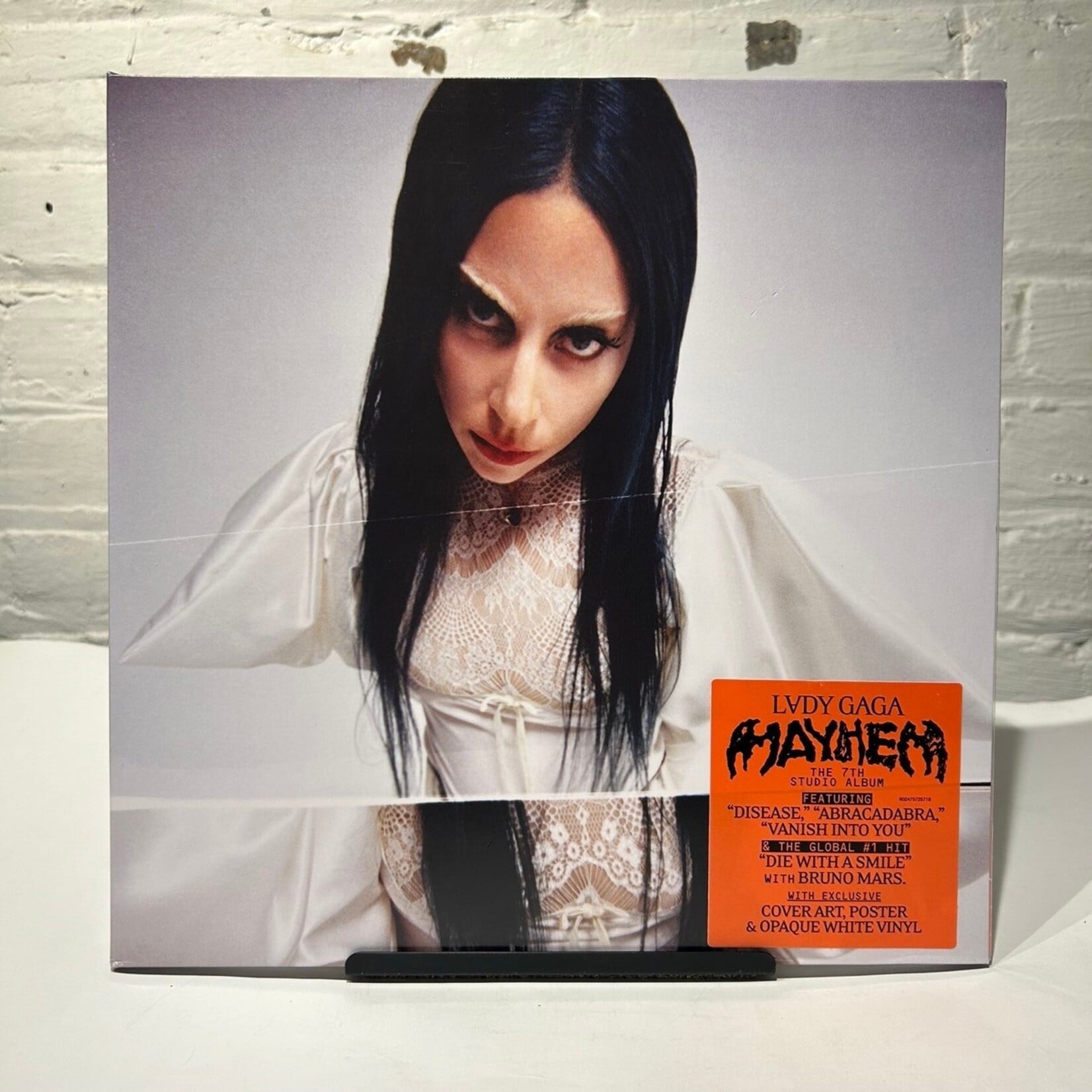 Lady Gaga: Mayhem (Limited Edition Alt Cover, White Vinyl!, 2025, USA, Ex) [STREAMLINE]