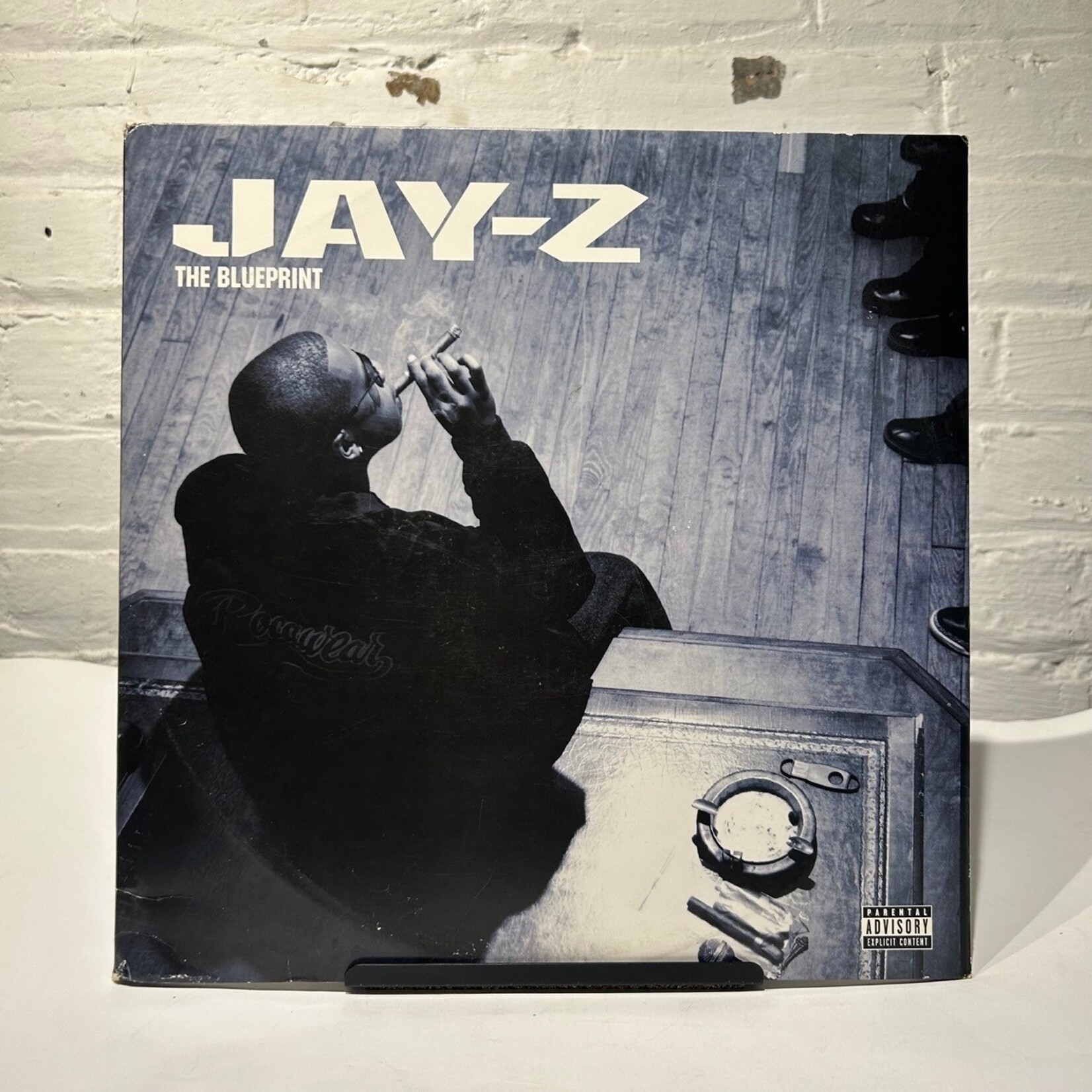 Jay-Z: The Blueprint (Ltd. Edt. Blue Vinyl, 2001, USA, VG) [ROC-A-FELLA]