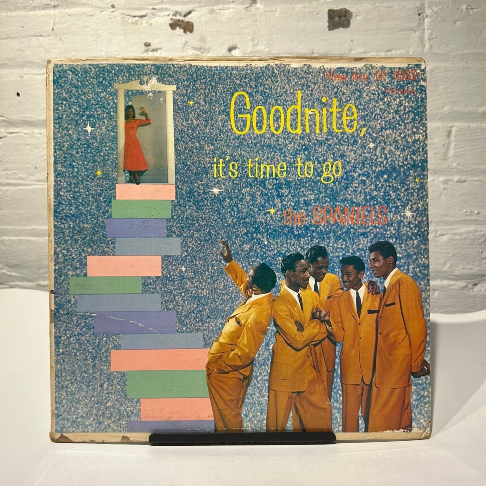 Spaniels: Goodnight It's Time To Go (Doo-Wop Classic, 1957, USA, G+) [VEE-JAY]