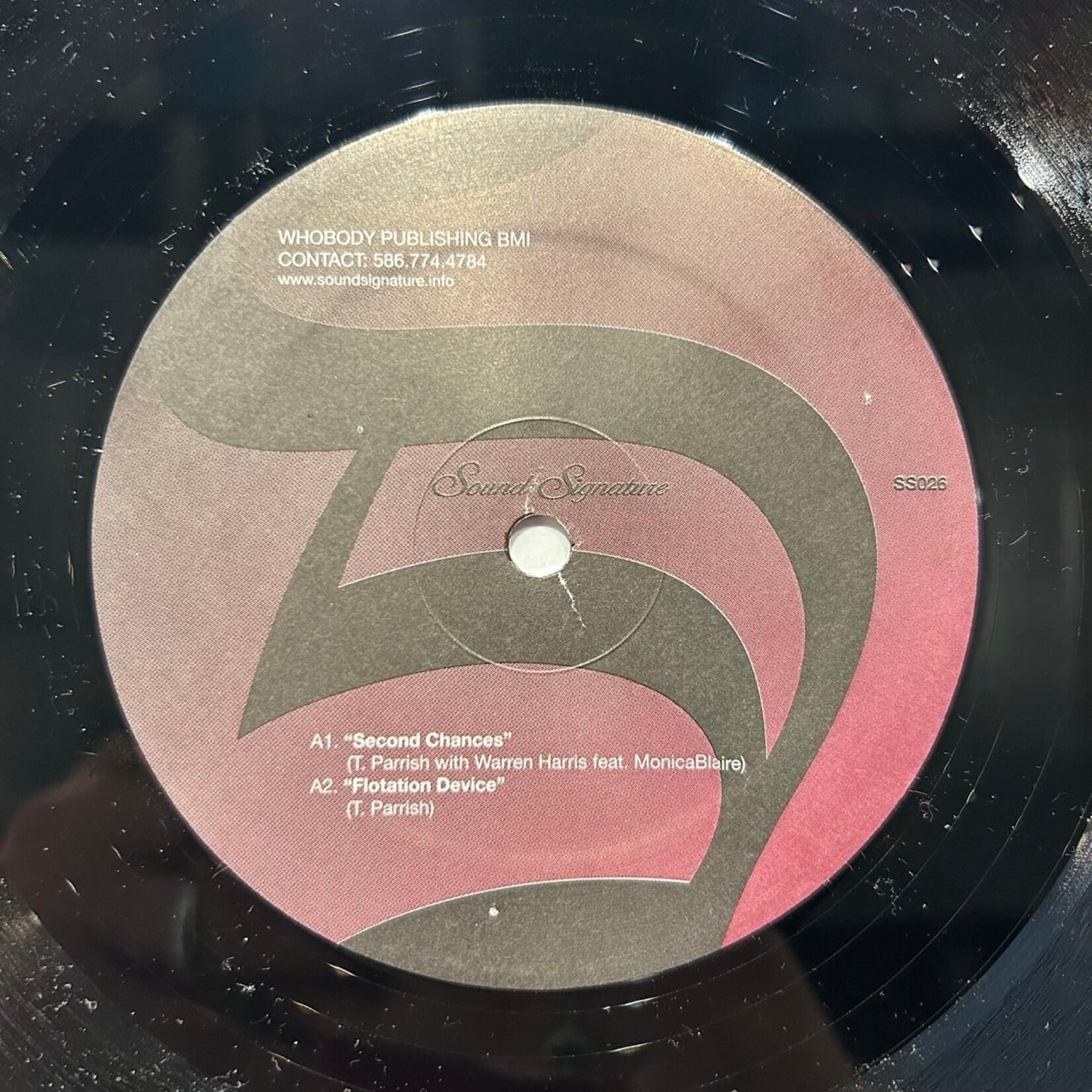 Parrish, Theo: Sound Sculptures Volume 1 (2007, USA, VG+) [SOUND SIGNATURE]