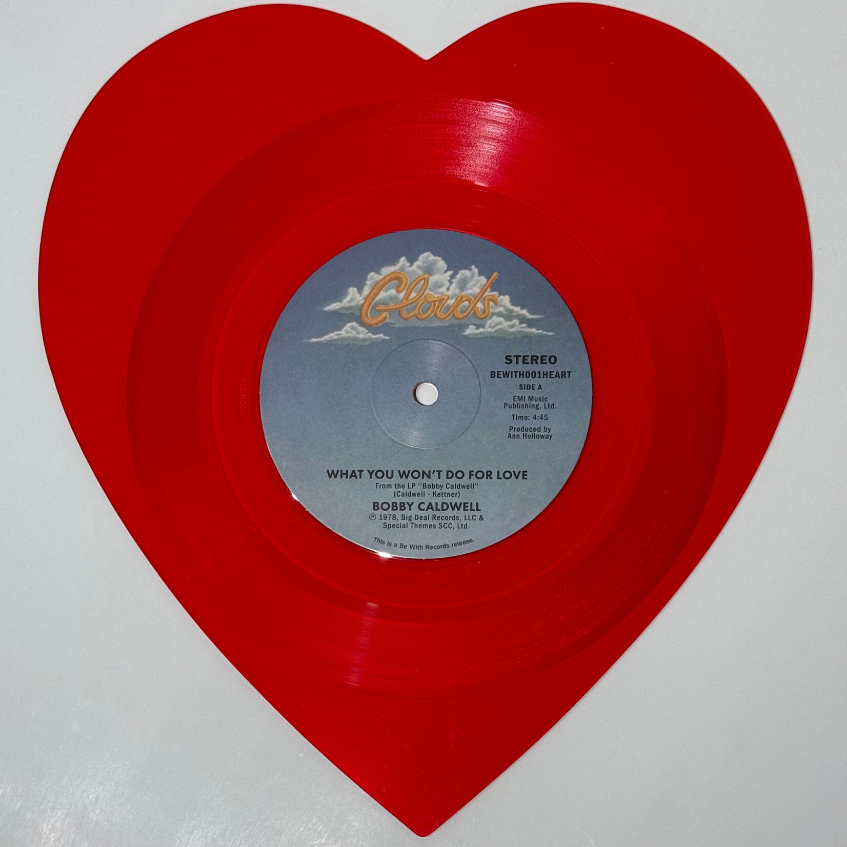 Bobby Caldwell - What You Won't Do For Love (2025, UK, Heart Shaped, Ex)