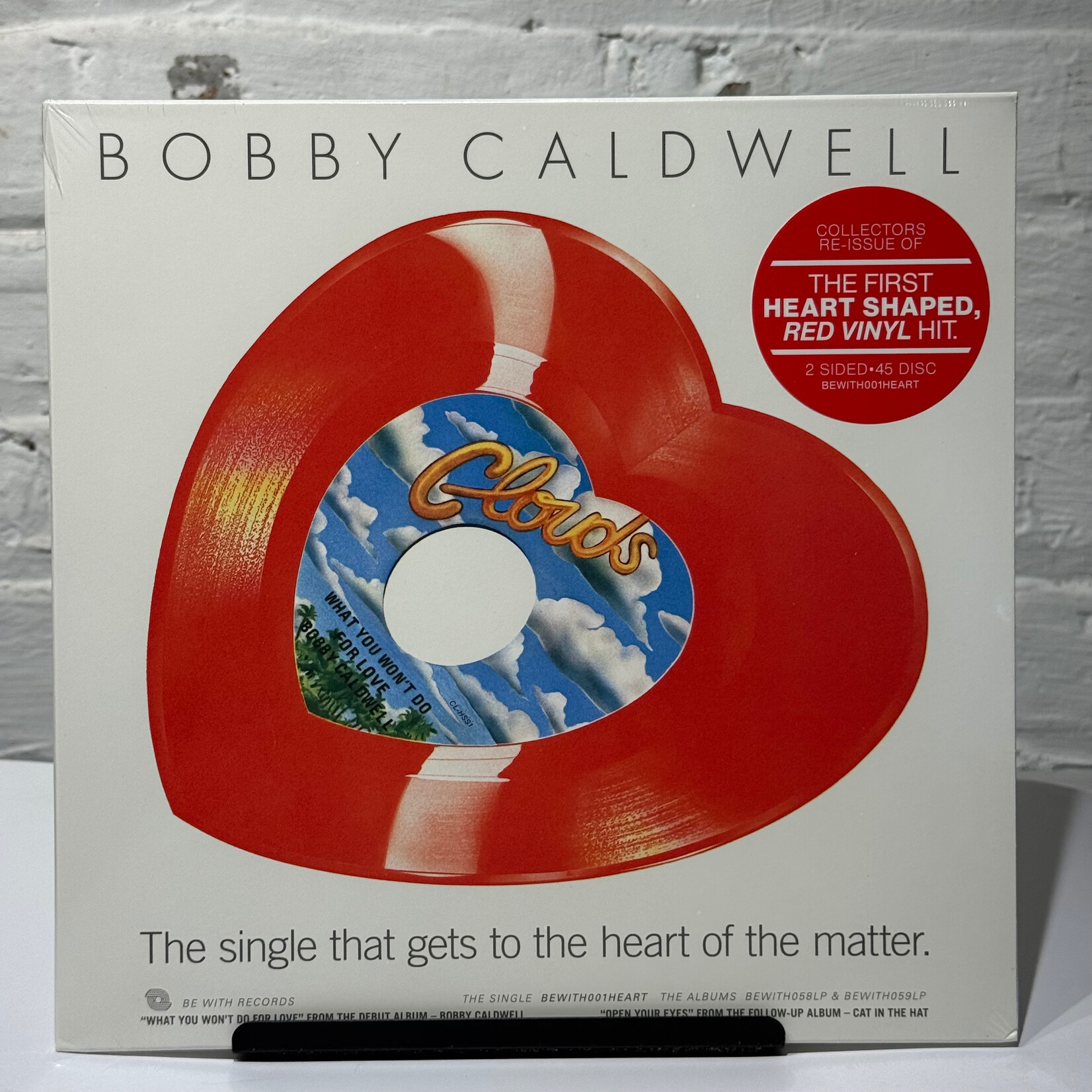 Bobby Caldwell - What You Won't Do For Love (2025, UK, Heart Shaped, Sealed)