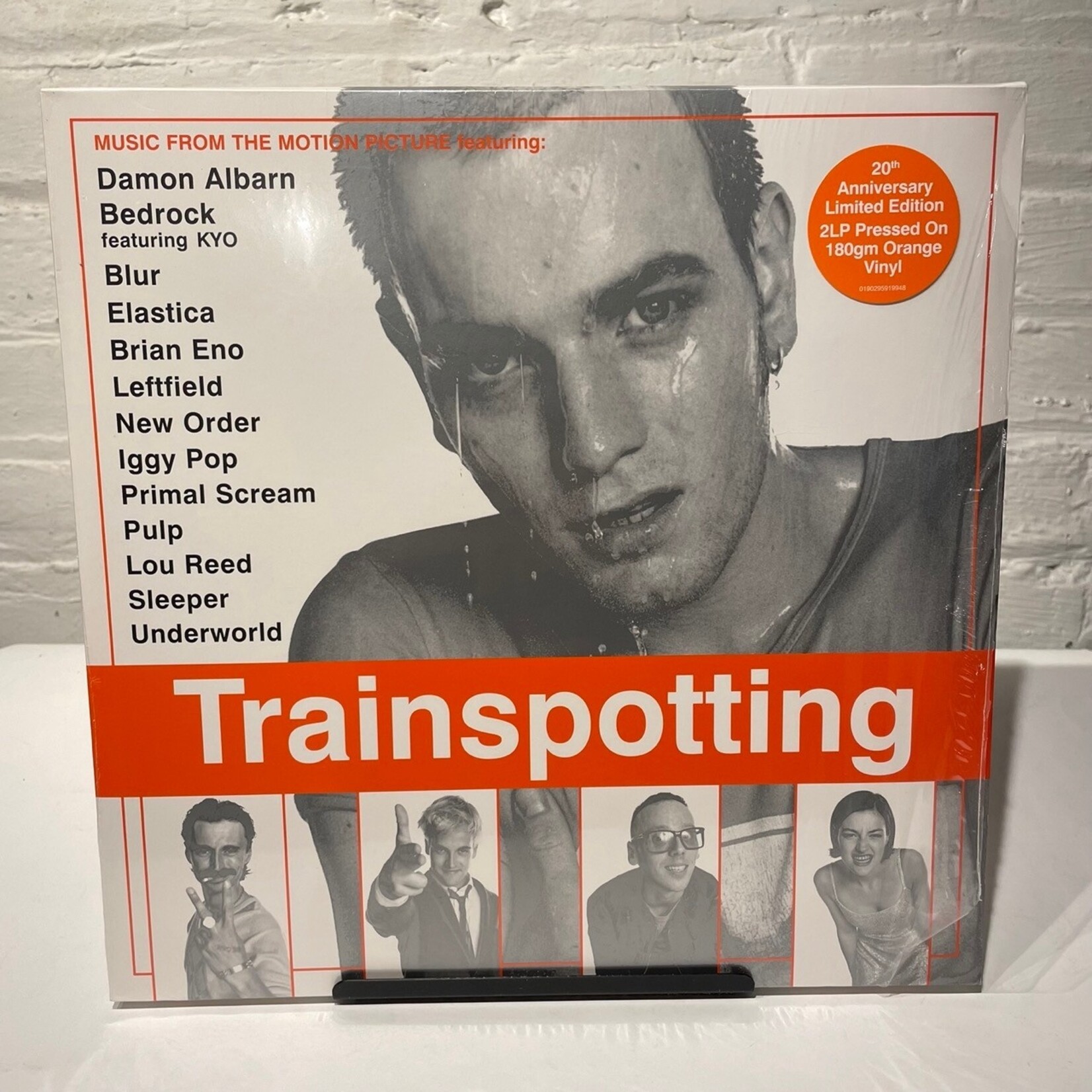 Various Artists: Trainspotting (In Shrink!, Orange Wax, 2016, USA, VG+) [PARLOPHONE]