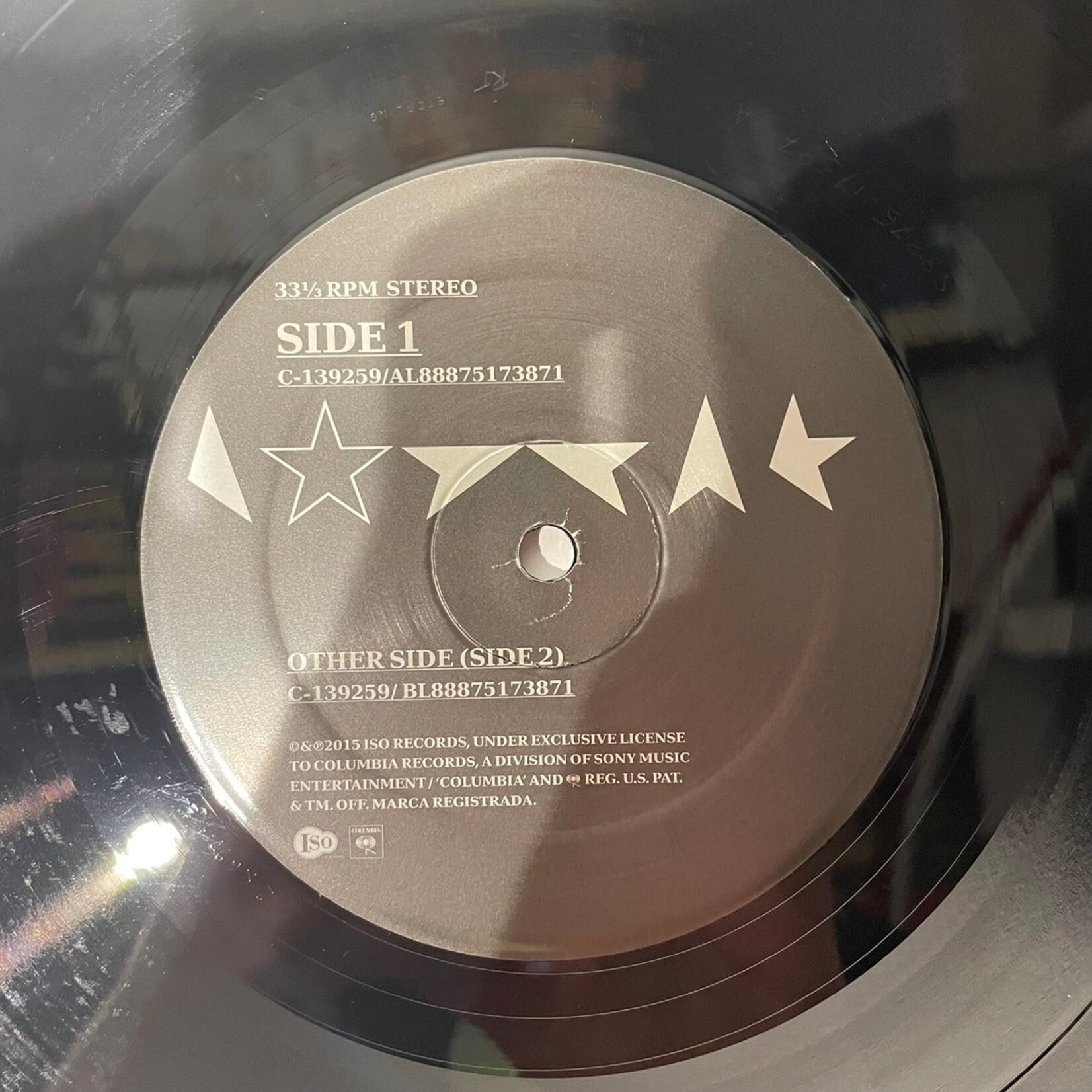 Bowie, David: Blackstar (2016, USA, VG+) [COLUMBIA]