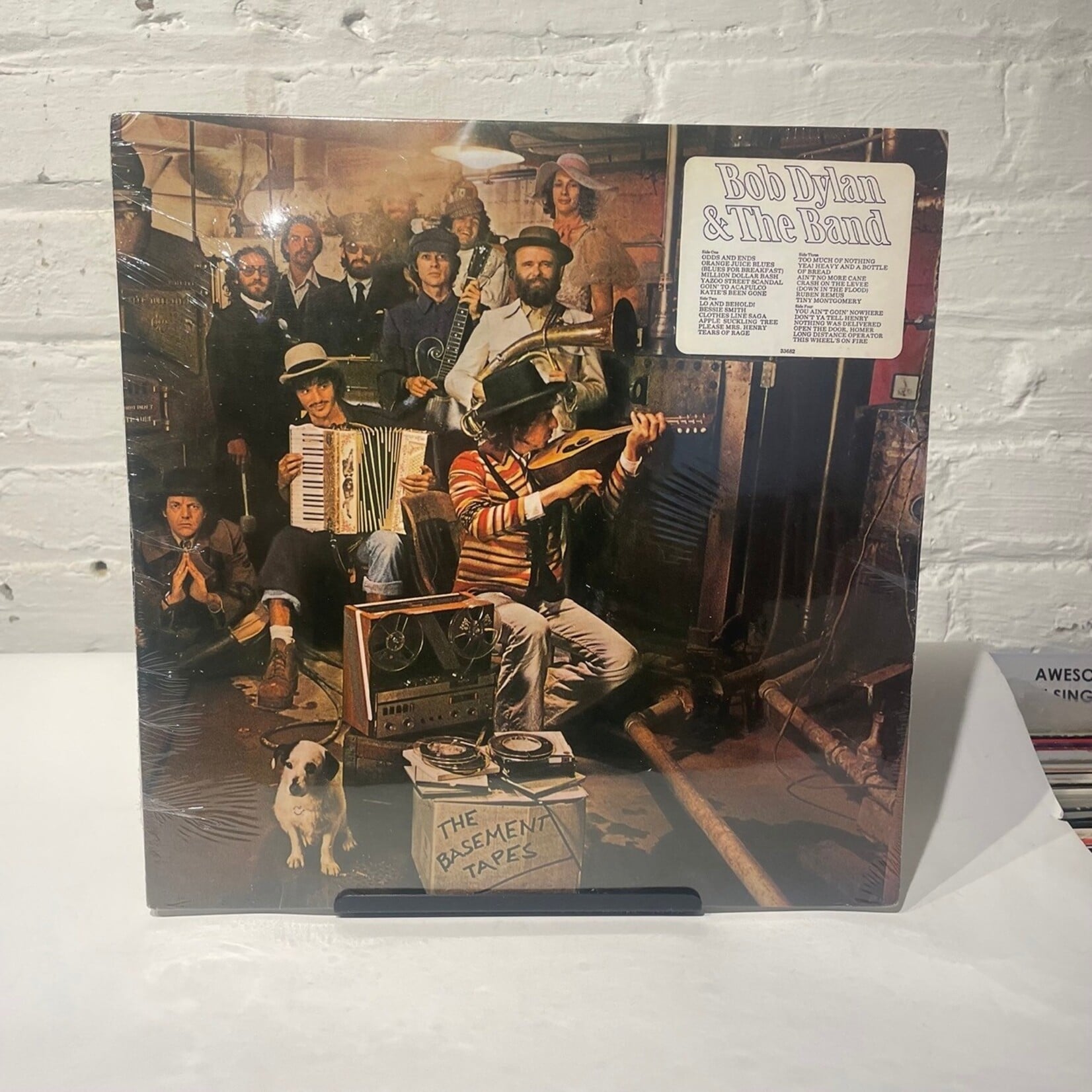 Dylan, Bob & The Band: The Basement Tapes (Sealed w/Hype!, 1975, Canada, Sealed) [COLUMBIA]