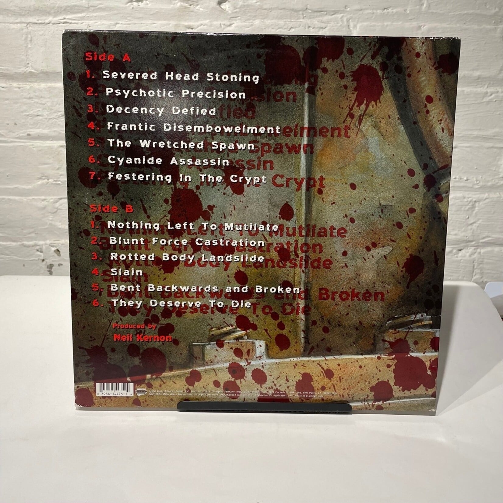Cannibal Corpse: Wretched Spawn (w/Insert, 2004, Germany, VG+) [METAL BLADE]