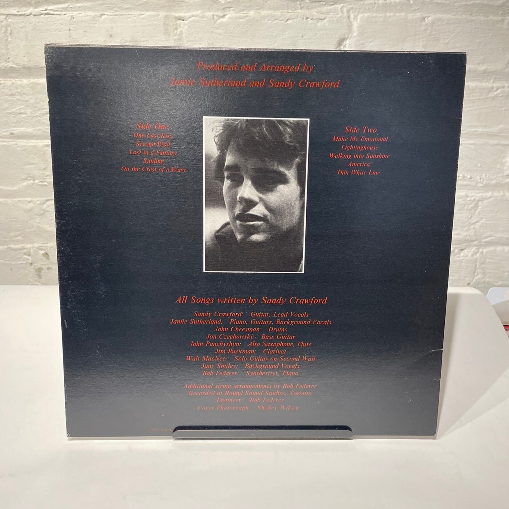 Crawford, Sandy: Walking Into Sunshine (1981, Canada, VG+) [TEMAGAMI]
