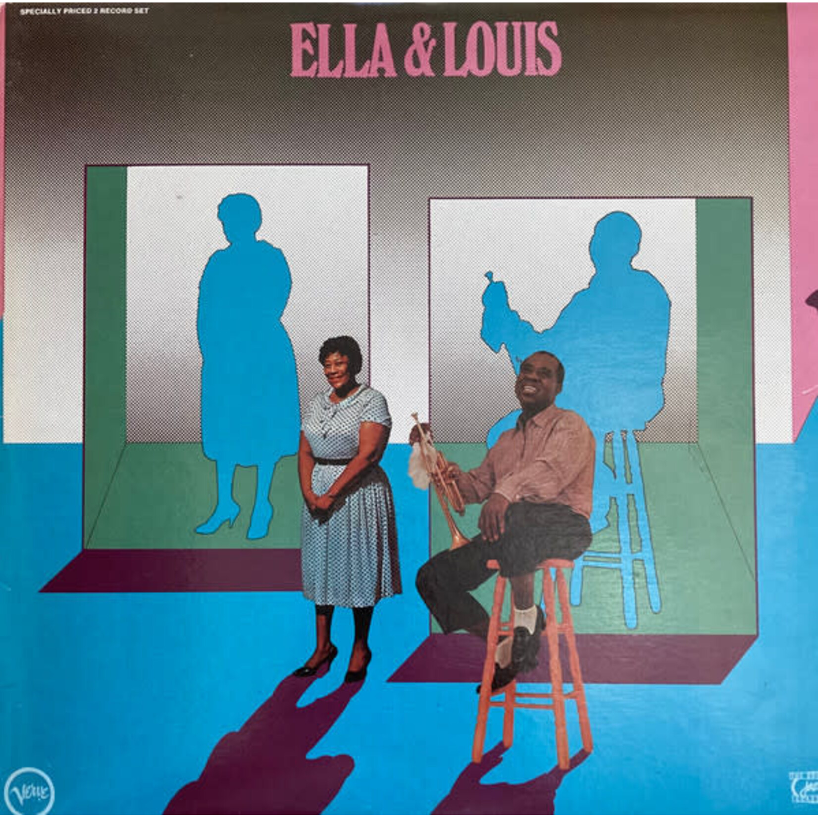 Fitzgerald, Ella & Louis Armstrong: Ella & Louis (2LP, Polygram) [VINTAGE]