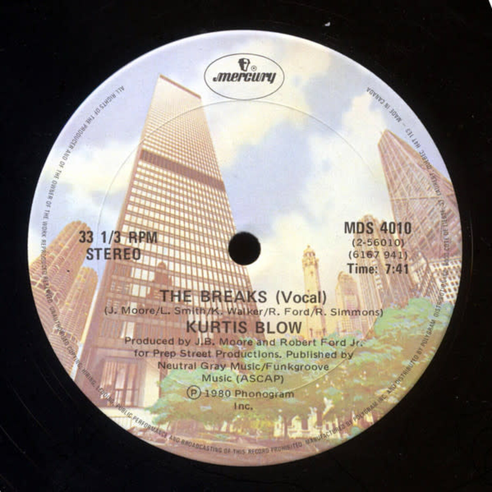 Blow, Kurtis: The Breaks (12") [VINTAGE]