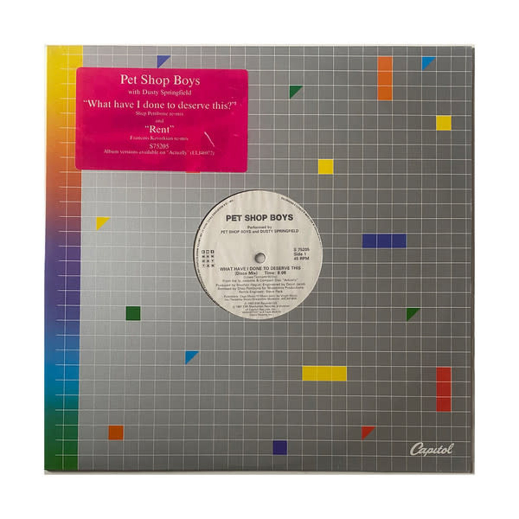Pet Shop Boys: What Have I Done To Deserve This (Disco Mix) (12") [VINTAGE]