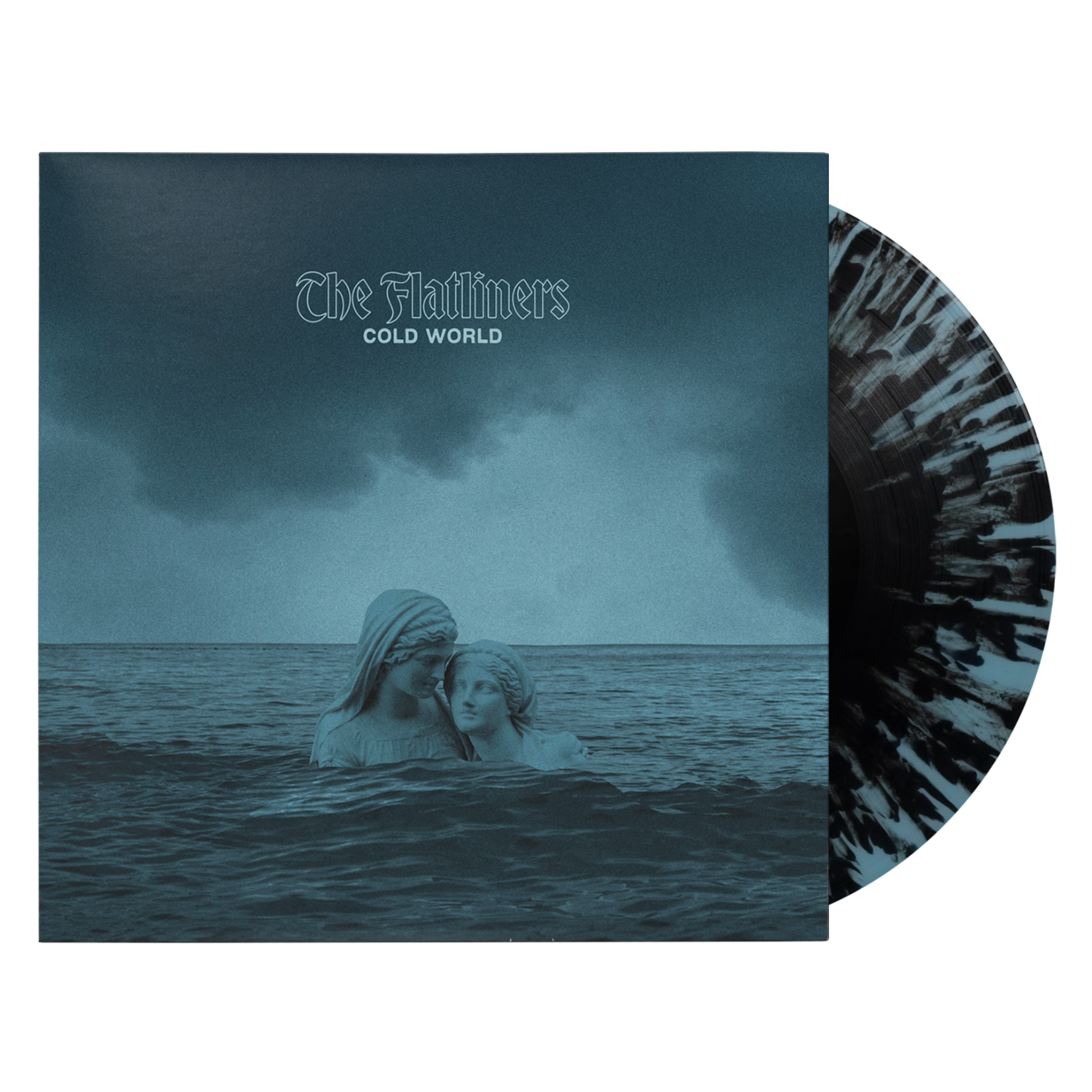 Flatliners: Cold World (Translucent Blue w/ Black Mist Vinyl, Dine Alone Exclusive) [DINE ALONE]