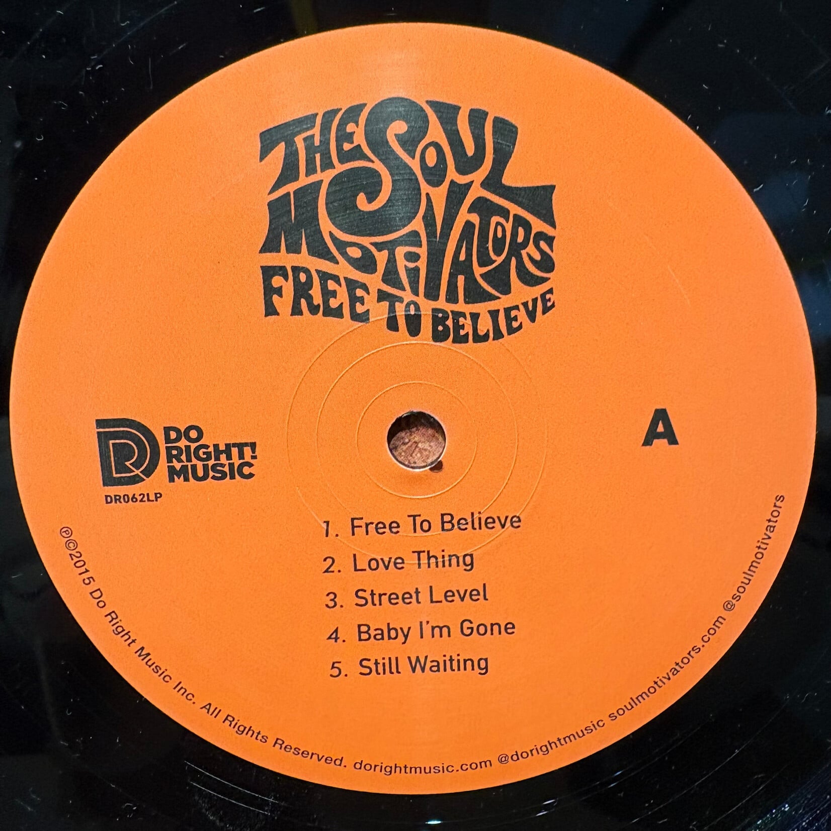 Soul Motivators: Free To Believe (2015, Canada, VG+) [DO RIGHT!]