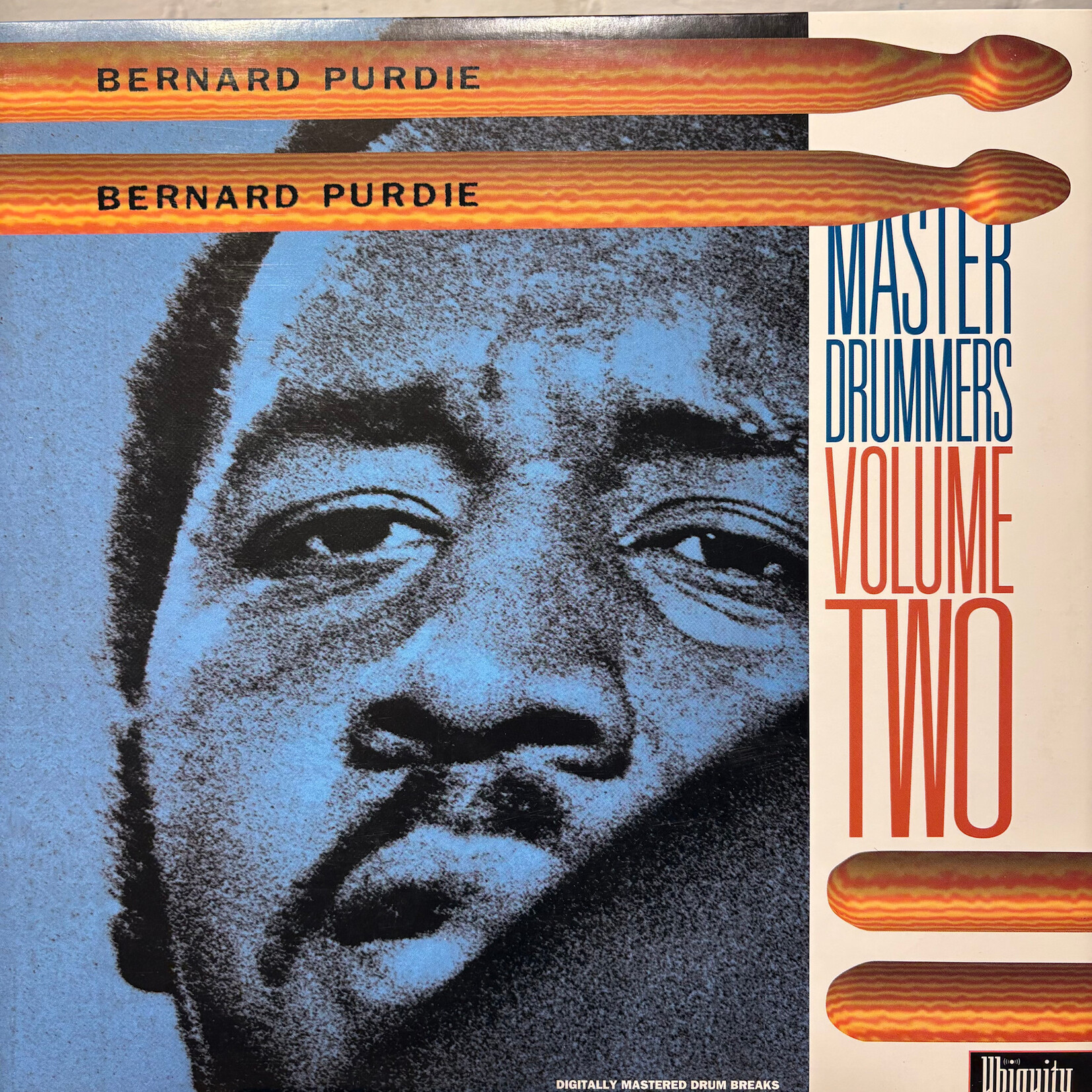 Purdie, Bernard: Master Drummers Volume Two (1996, USA, VG+) [UBIQUITY]