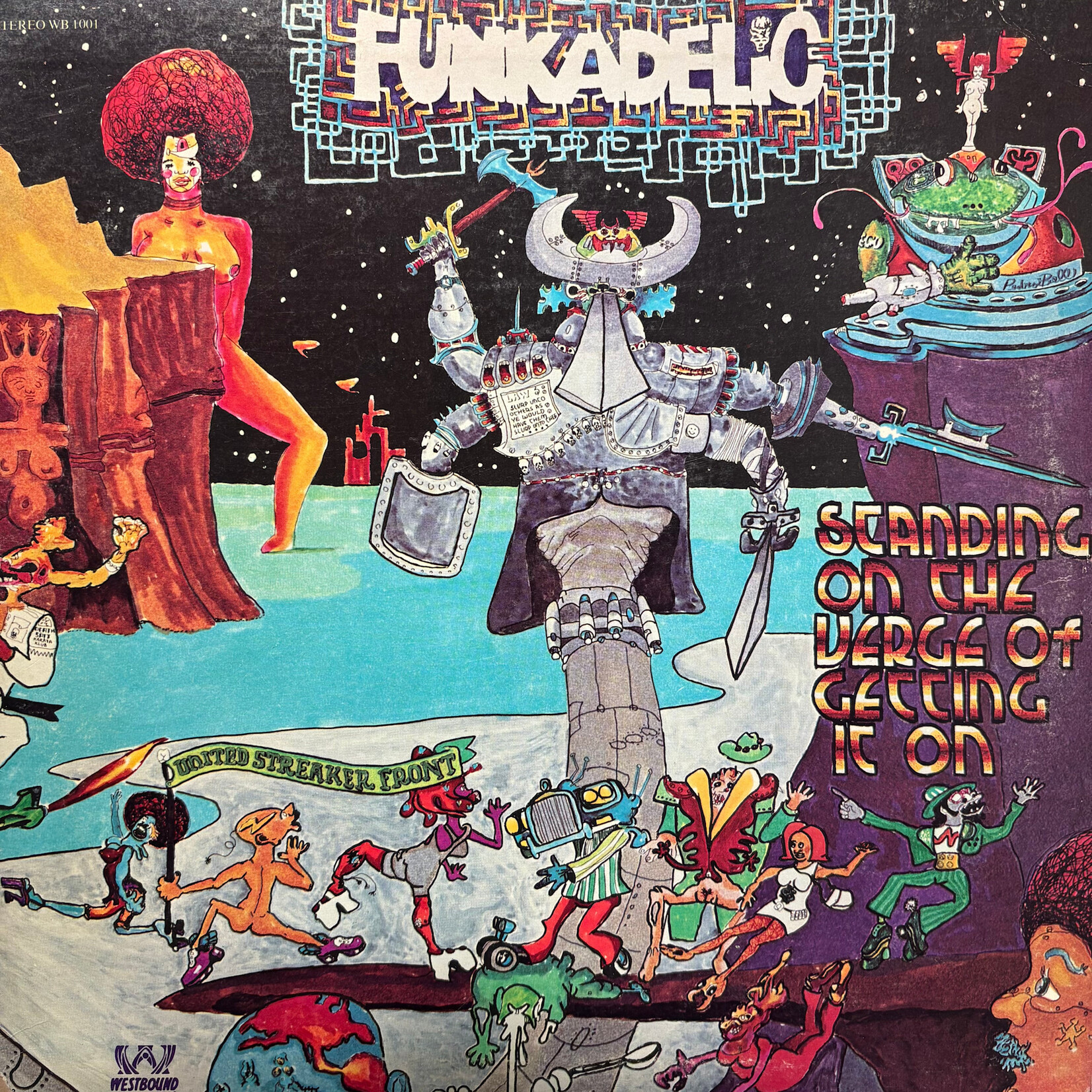 Funkadelic: Standing On The Verge Of Getting It On (1974, USA, VG+) [WESTBOUND]