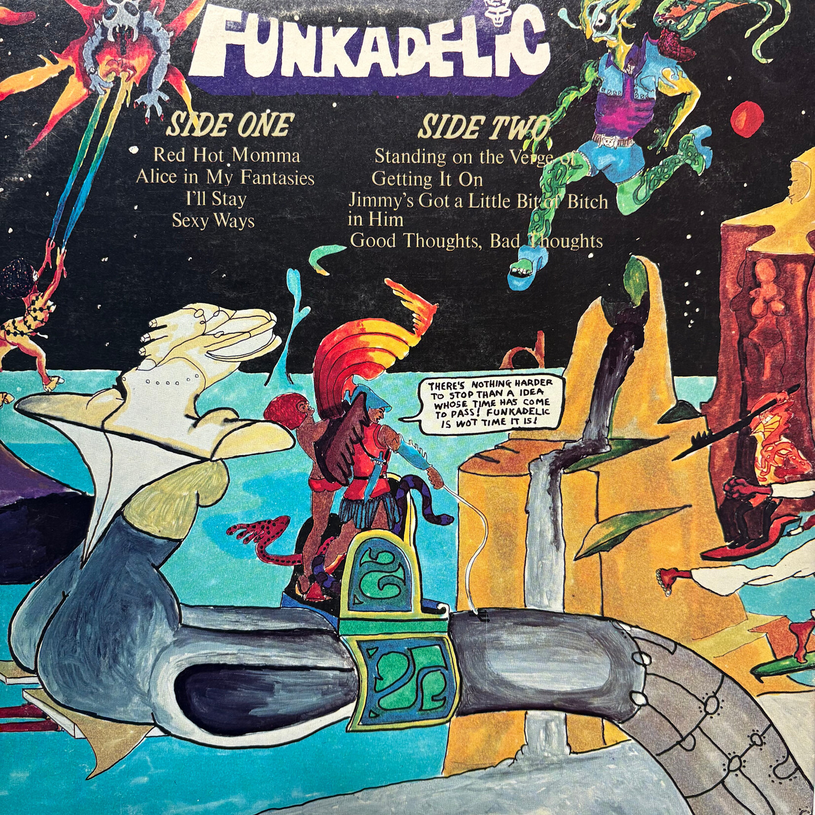 Funkadelic: Standing On The Verge Of Getting It On (1974, USA, VG+) [WESTBOUND]