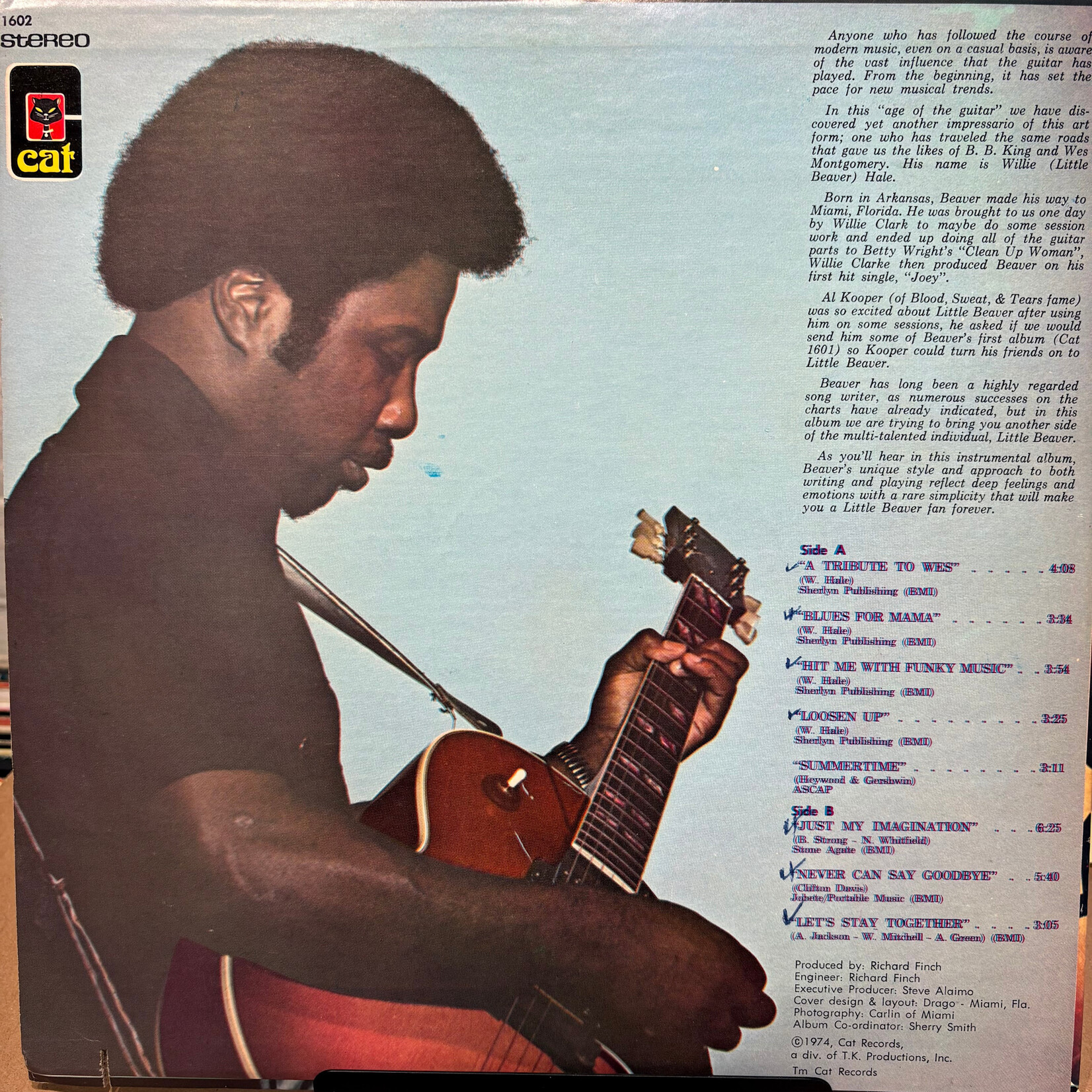 Little Beaver: Black Rhapsody (1974, USA, Soul, VG+) [CAT]