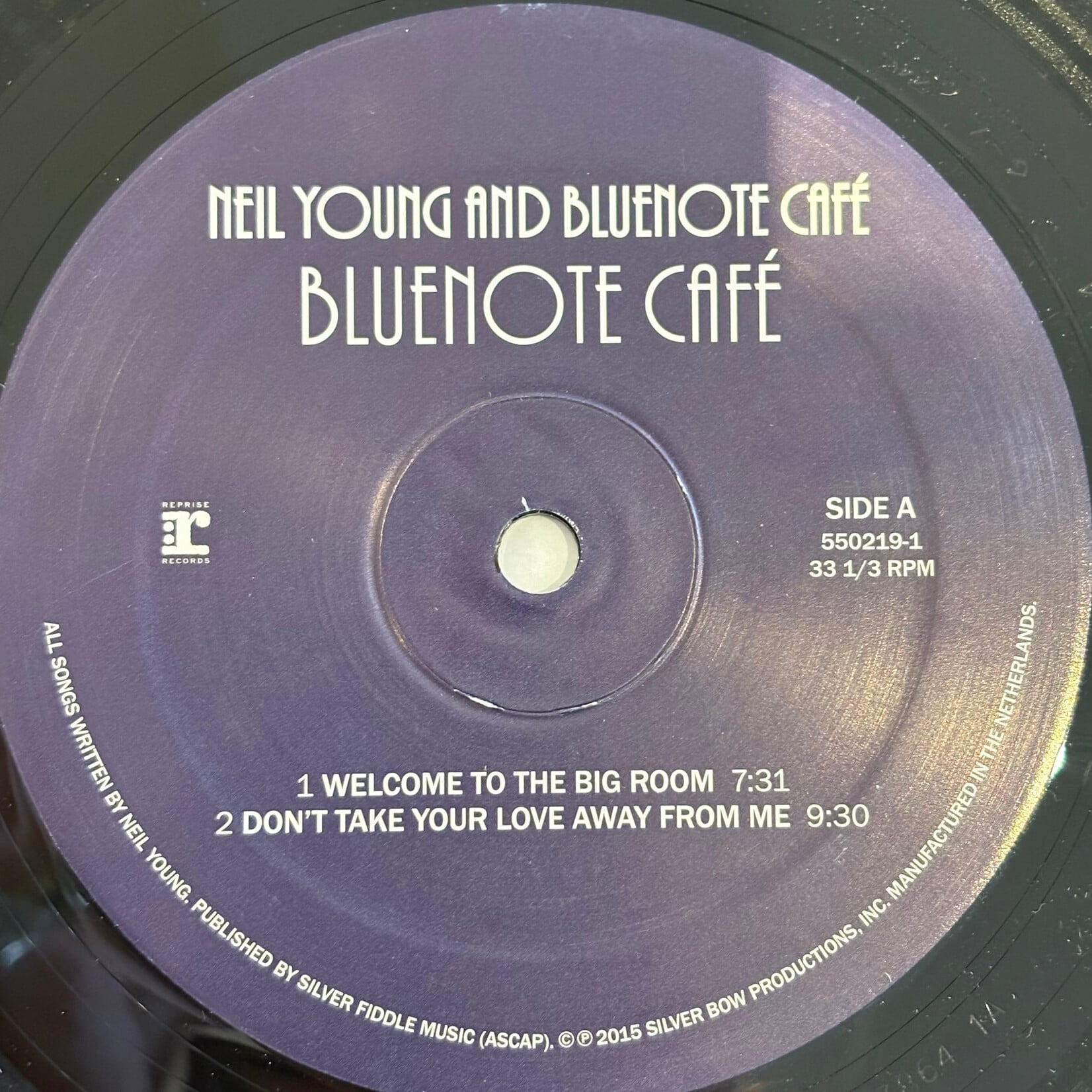 Young, Neil & Bluenote Café: Bluenote Café (2015, Canada, Box, Disc VG+) [REPRISE]