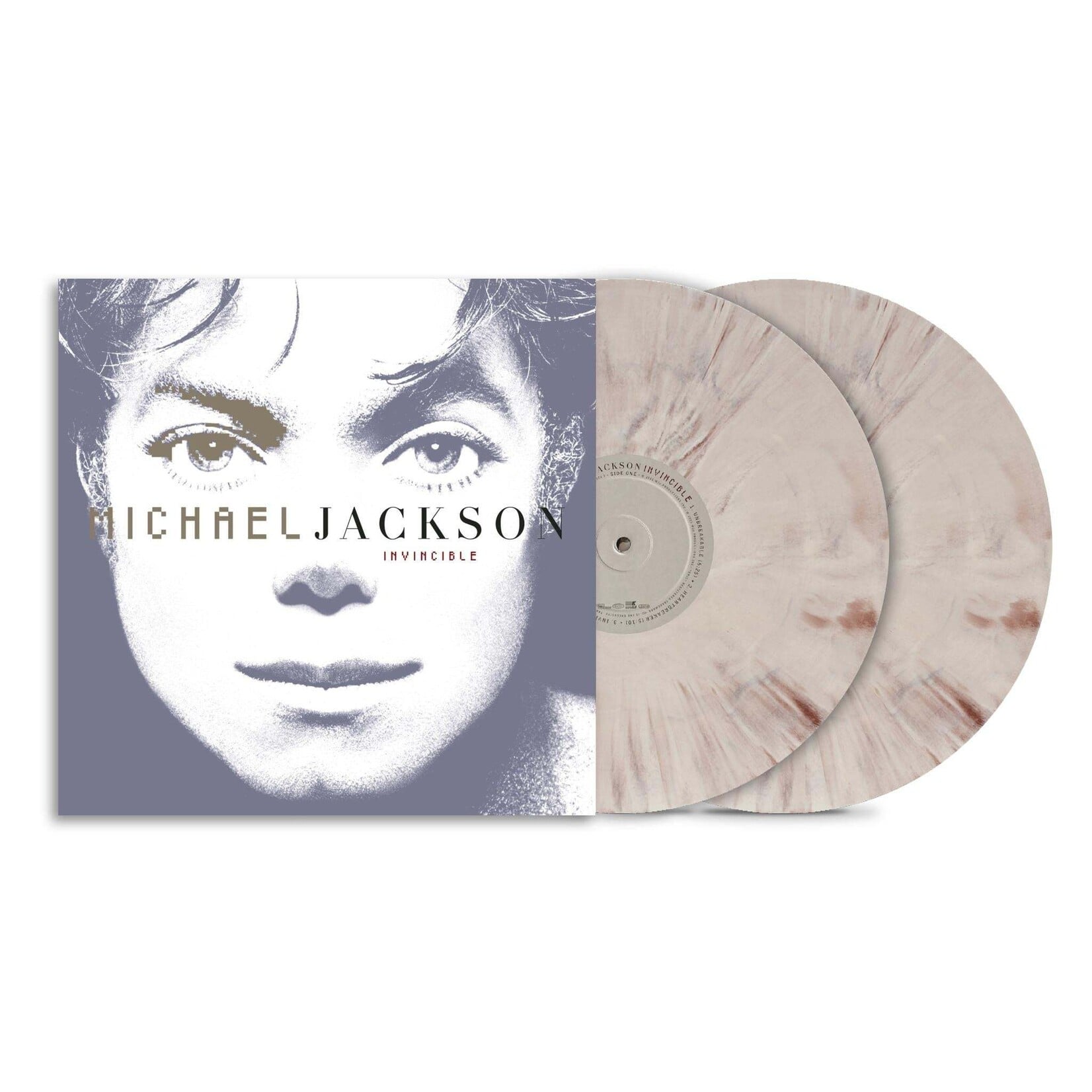 Michael Jackson - Invincible (25th Anniversary, 2LP Stone Grey Marble Vinyl)
