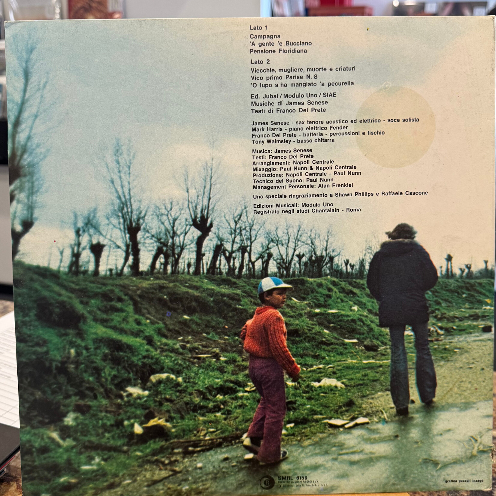Napoli Centrale: Self-Titled (1975, Italy, EX) [RICORDI]