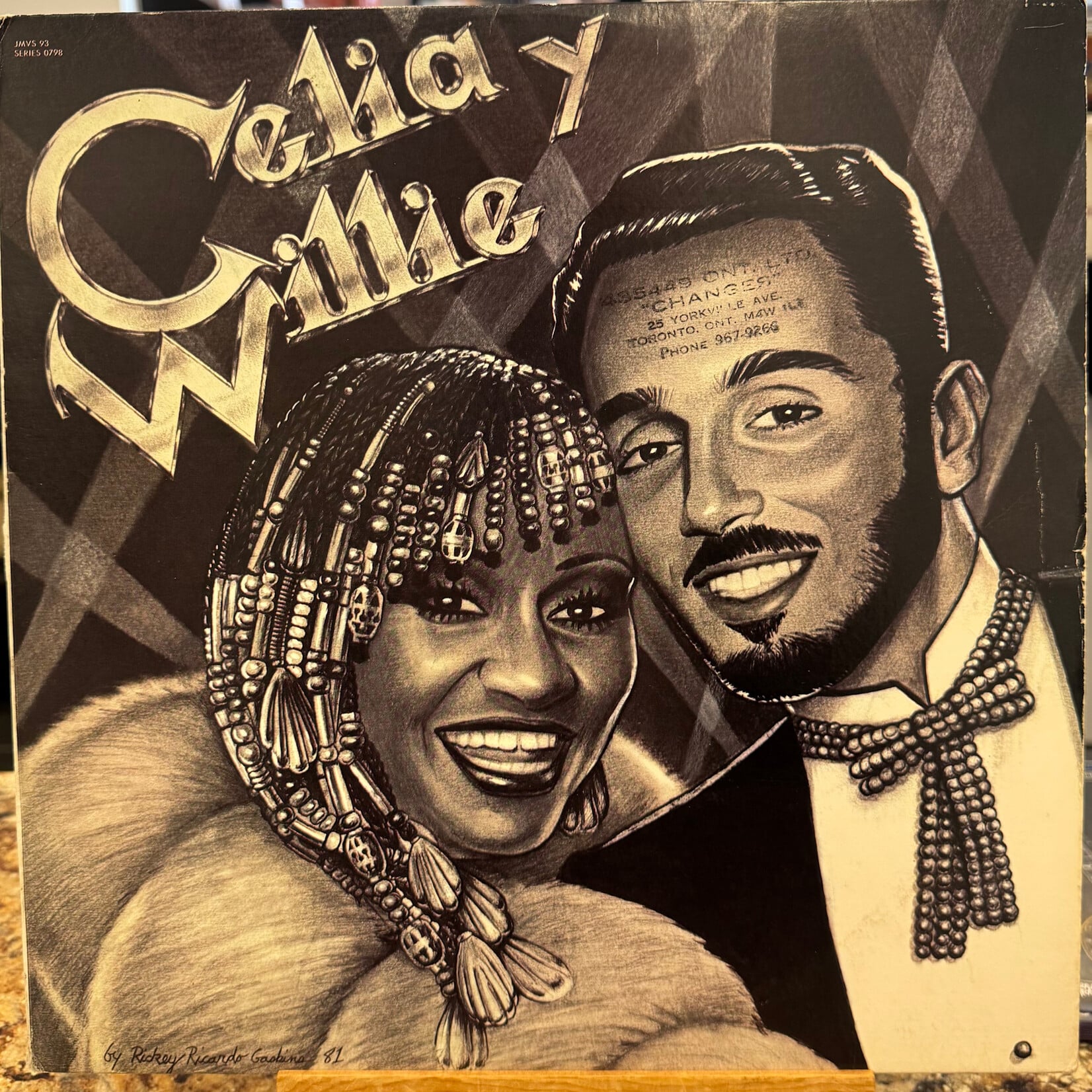 Cruz, Celia & Willie Colon: Celia y Willie (1981, USA, Salsa, VG+)