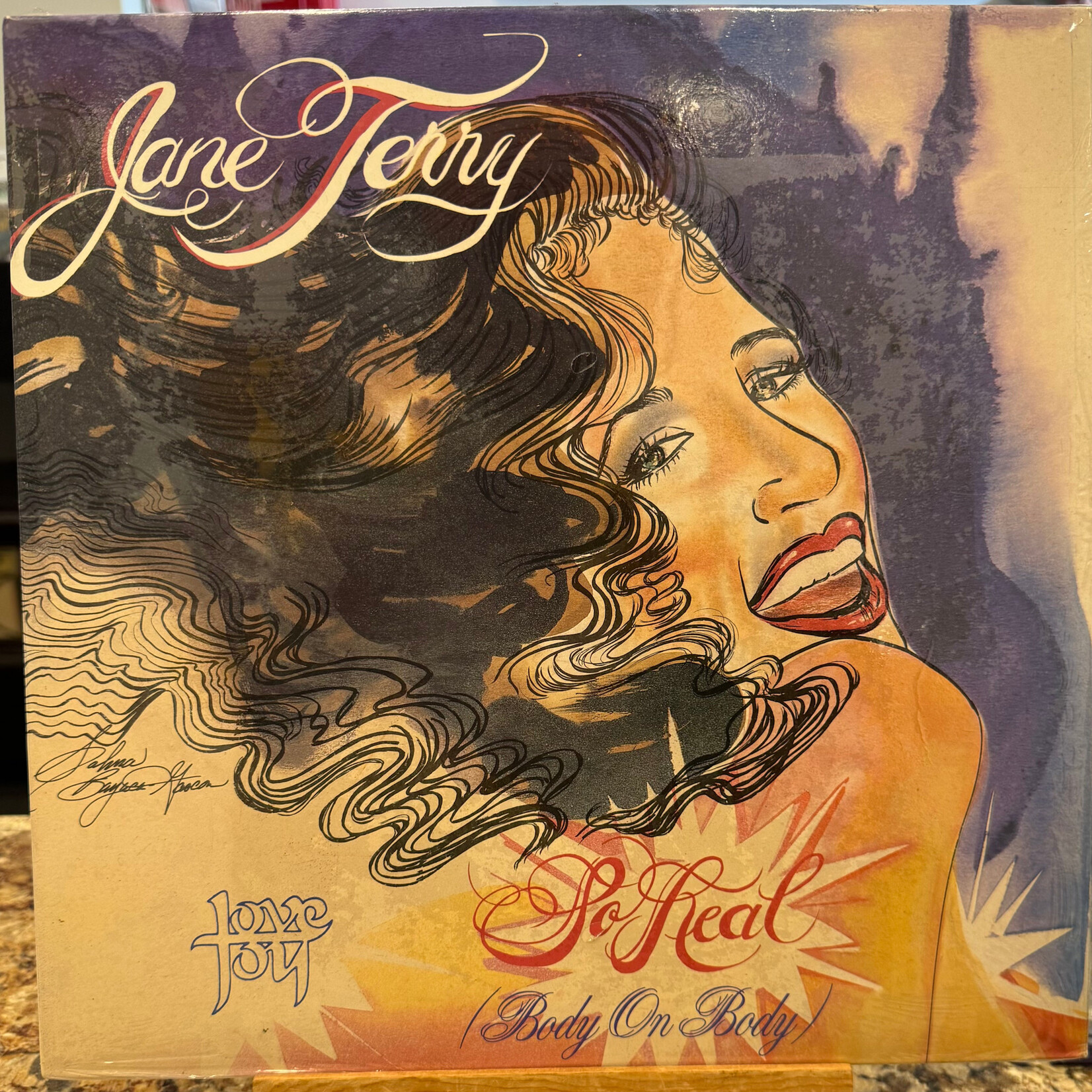 Jane Terry - So Real (Body on Body) (1985, USA, In Shrink, VG+)