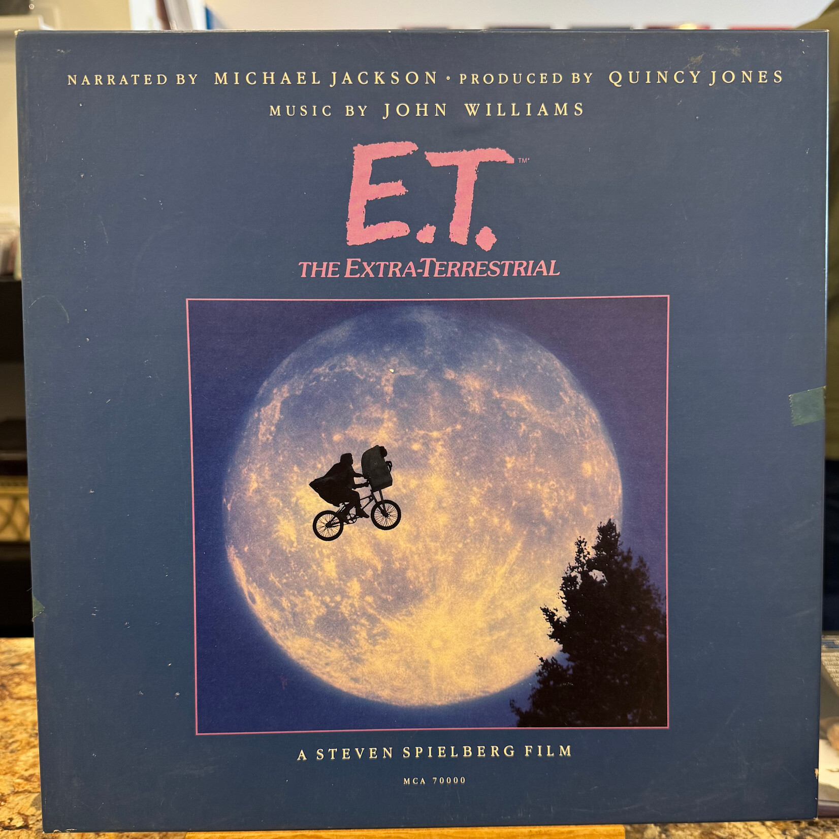 Jackson, Michael & John Williams: E.T. The Extra-Terrestrial (1982, Canada, w/Booklet, VG+) [MCA]