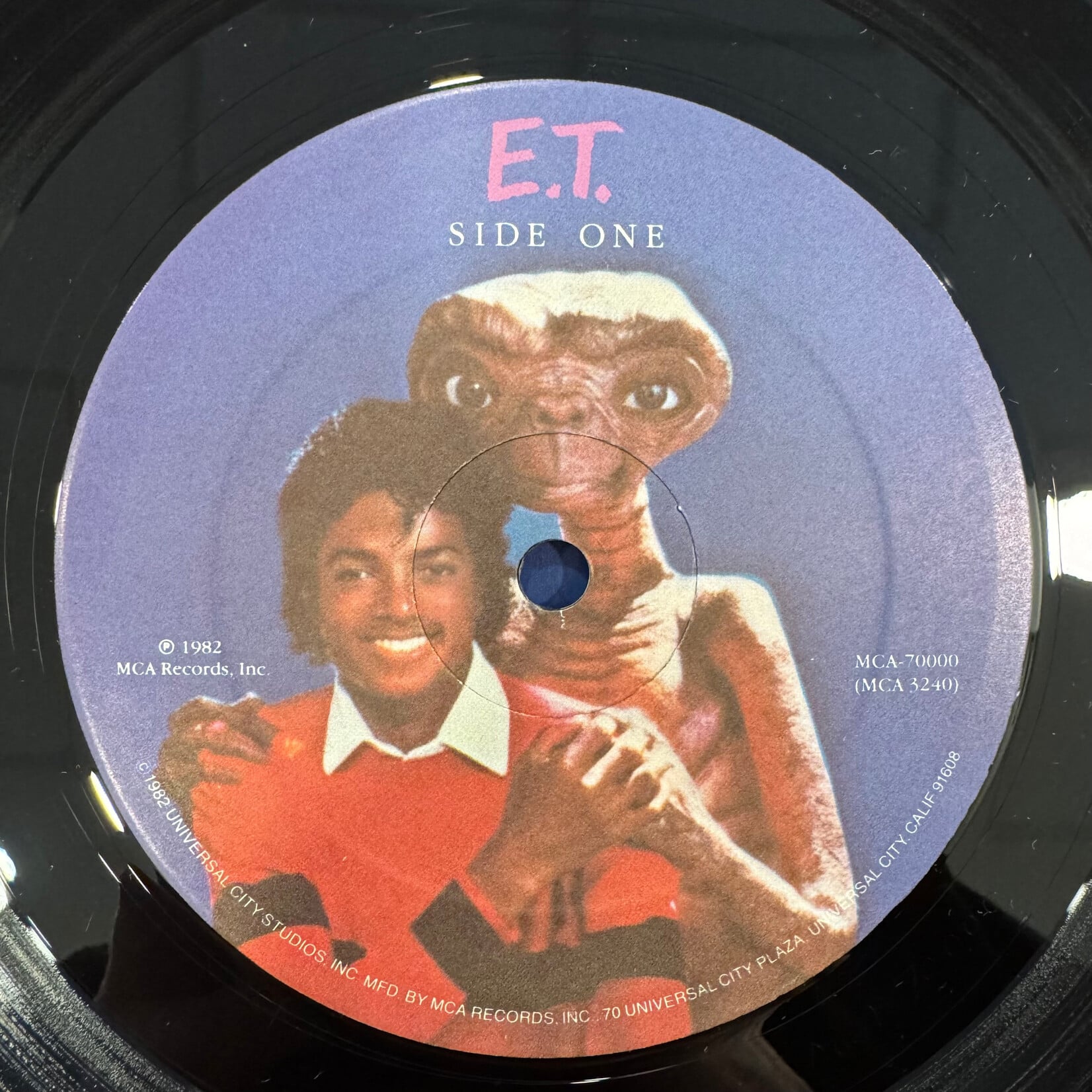 Jackson, Michael & John Williams: E.T. The Extra-Terrestrial (1982, Canada, w/Booklet, VG+) [MCA]