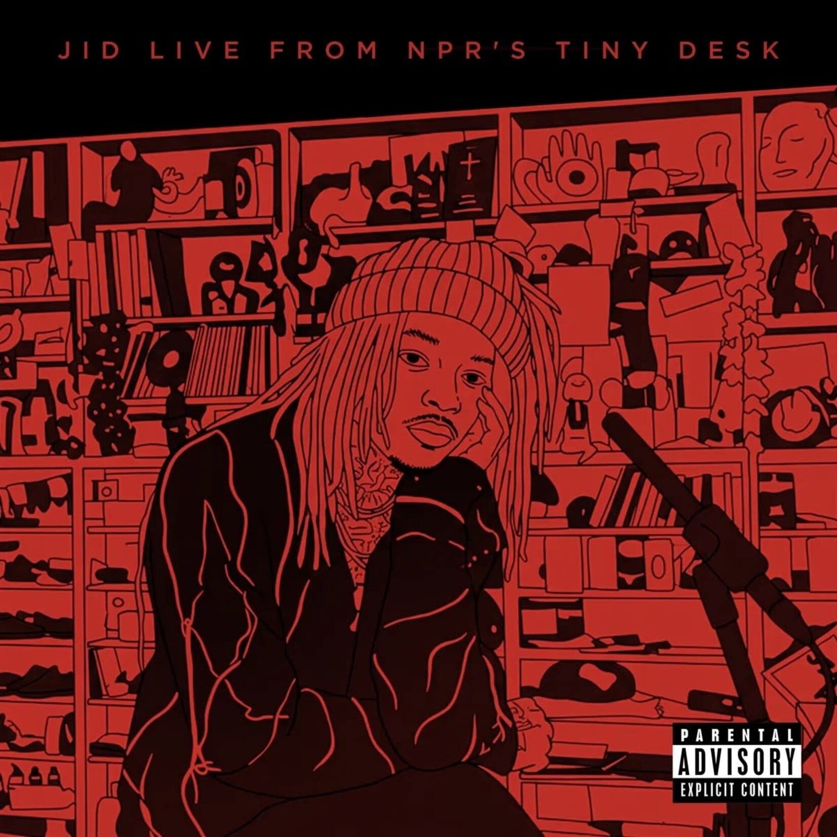 JID: Live From NPR's Tiny Desk (red vinyl, RSD Black Friday 2026) [INTERSCOPE]
