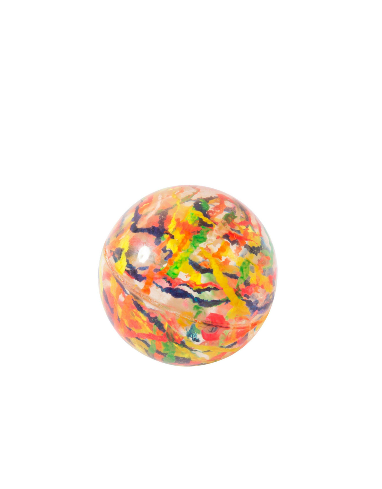 orange bouncy ball