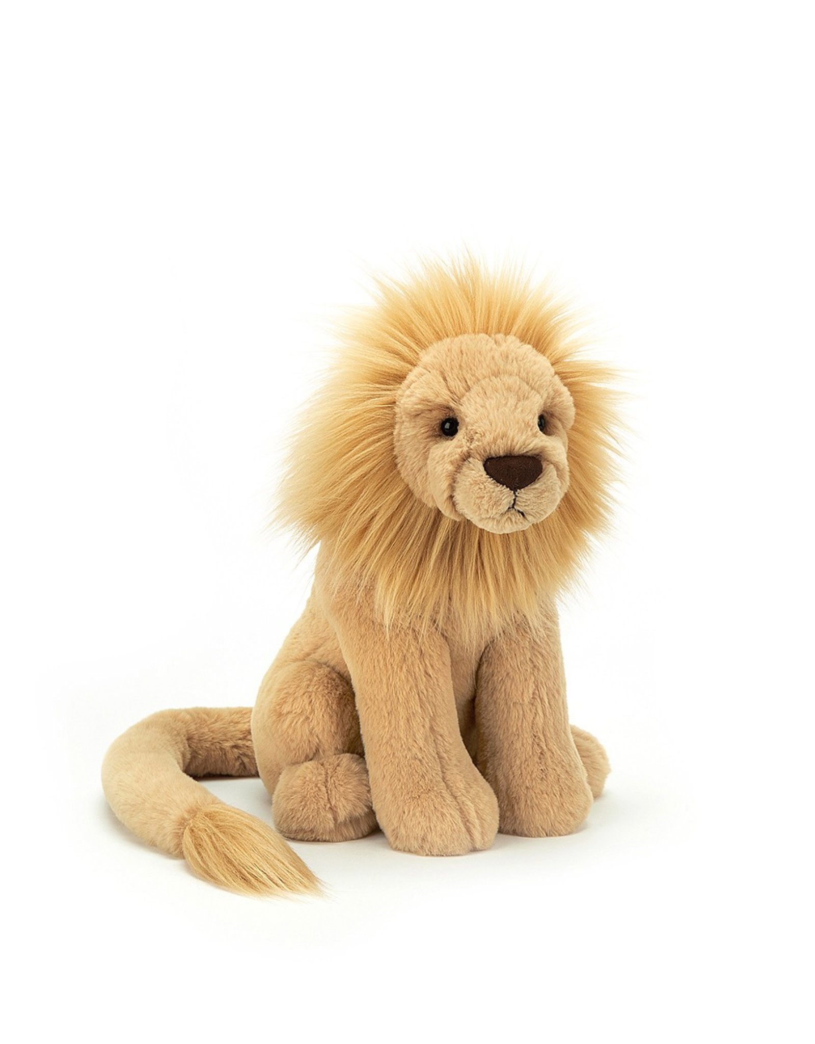 large stuffed lion